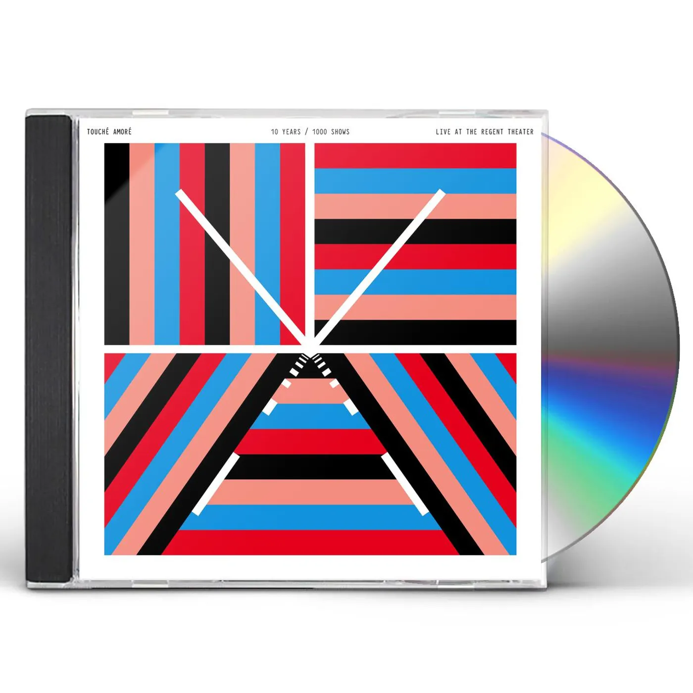 Touché Amoré 10 YEARS / 1000 SHOWS - LIVE AT THE REGENT THEATER CD