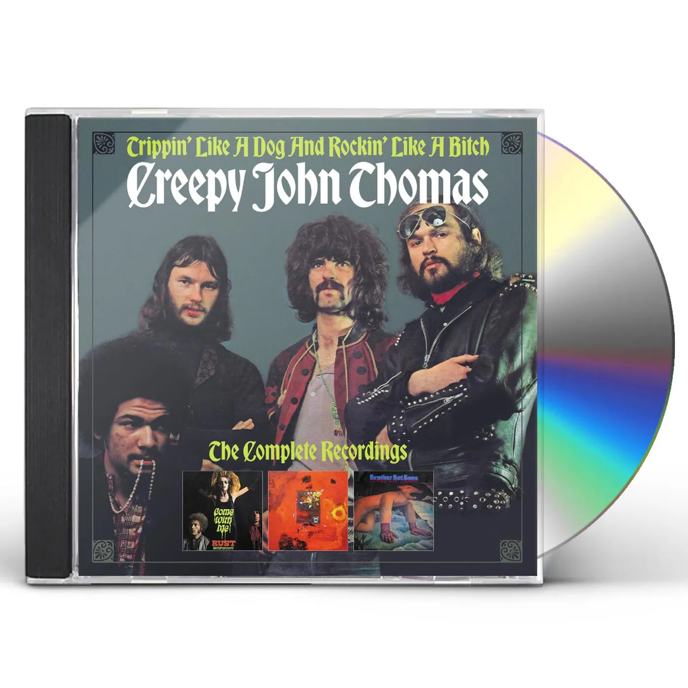Creepy John Thomas Trippin' Like A Dog And Rockin' Like A B CD