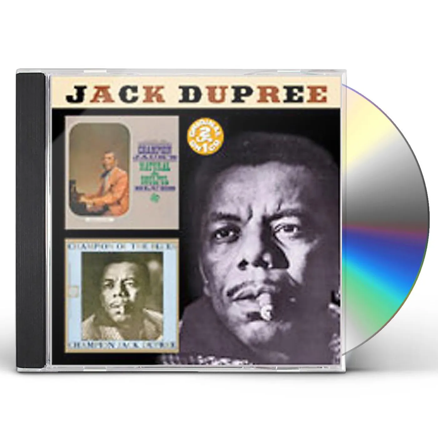 Champion Jack Dupree NATURAL & SOULFUL BLUES / CHAMPION OF THE BLUES CD
