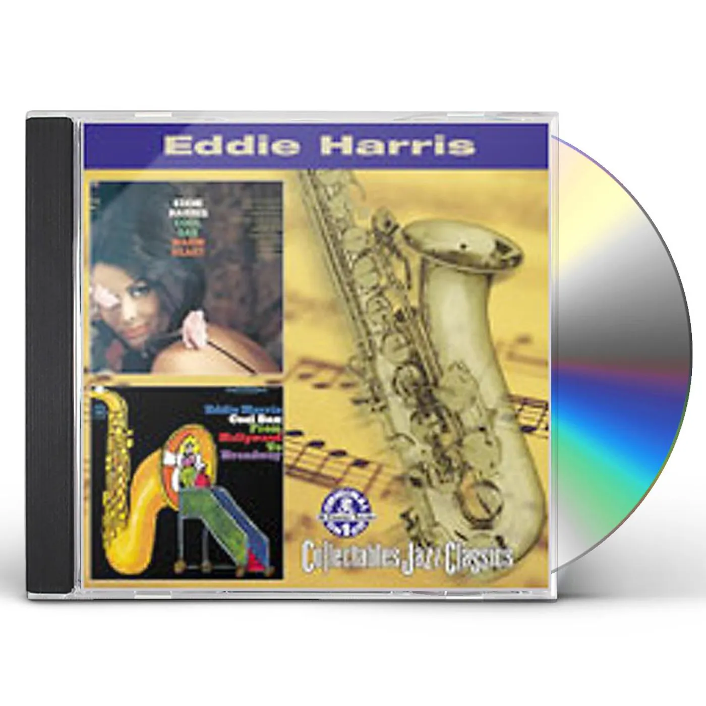 Eddie Harris COOL SAX WARM HEART / COOL SAX FROM HOLLYWOOD TO CD