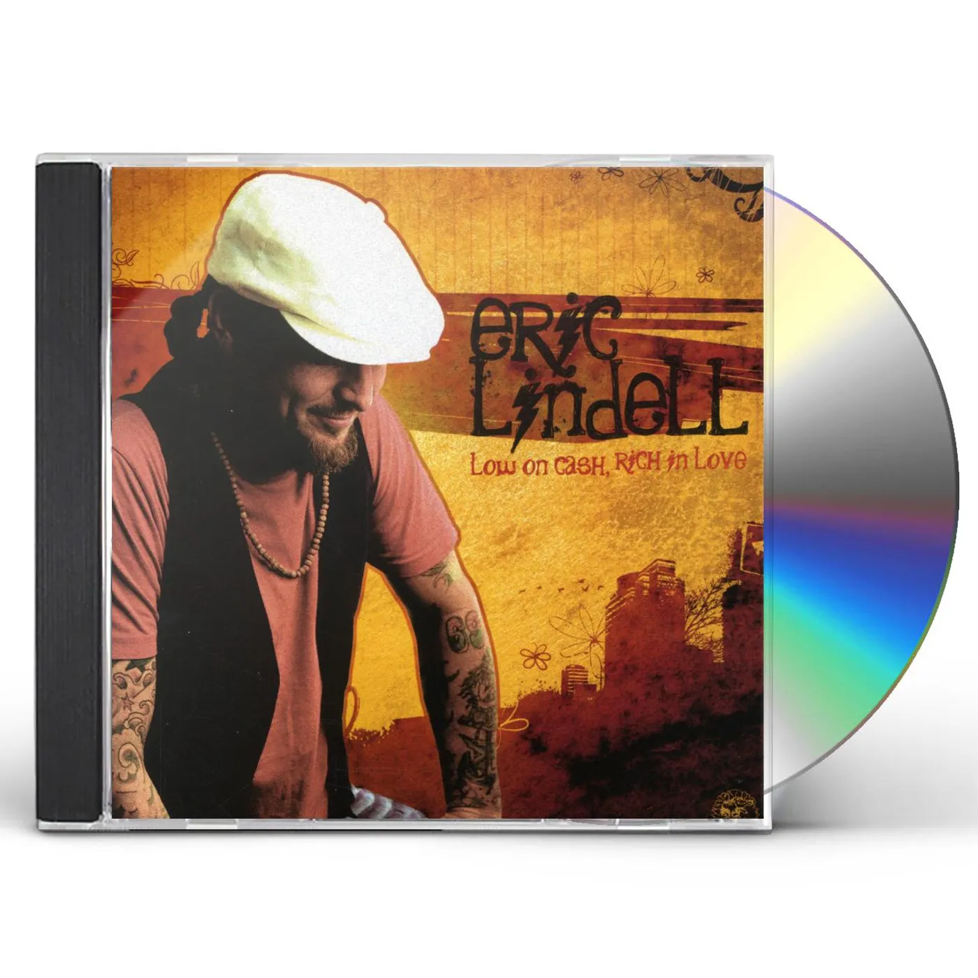 Eric Lindell LOW ON CASH RICH IN LOVE CD