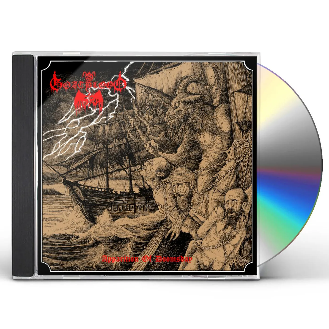 Goatblood APPARITION OF DOOMSDAY CD