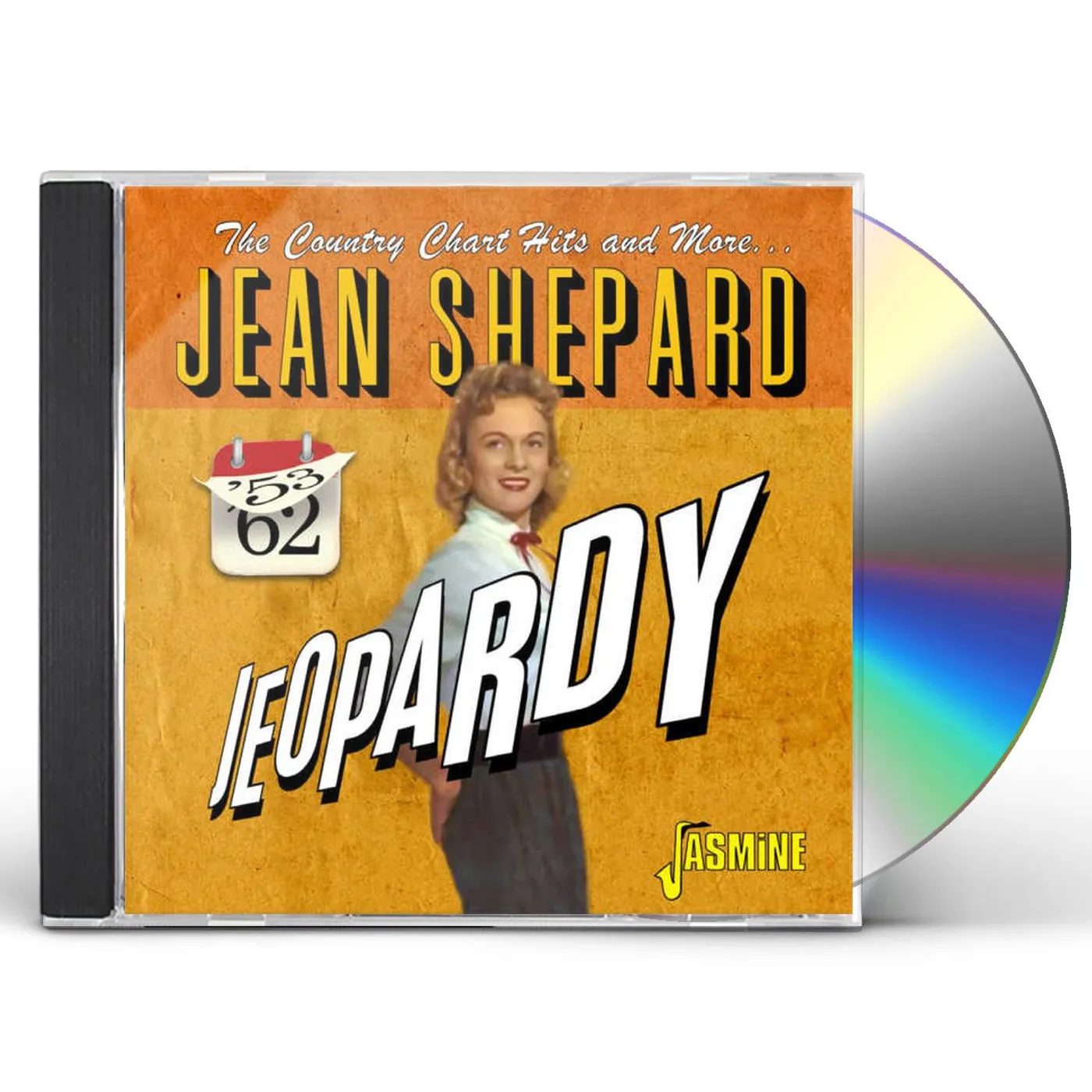 Jean Shepard JEOPARDY: THE COUNTRY CHART HITS & MORE 1953-1962 CD