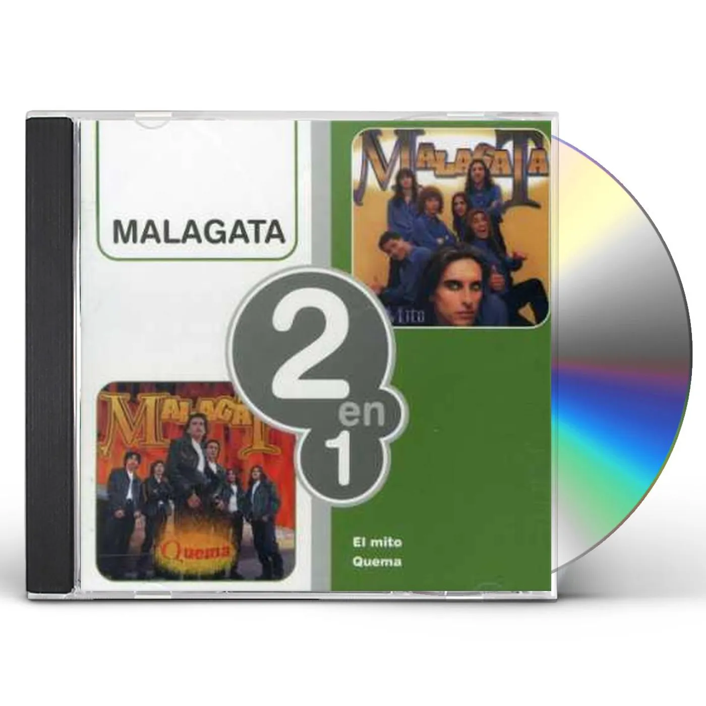 Malagata DOS EN UNO: EL MITO & QUEMA CD