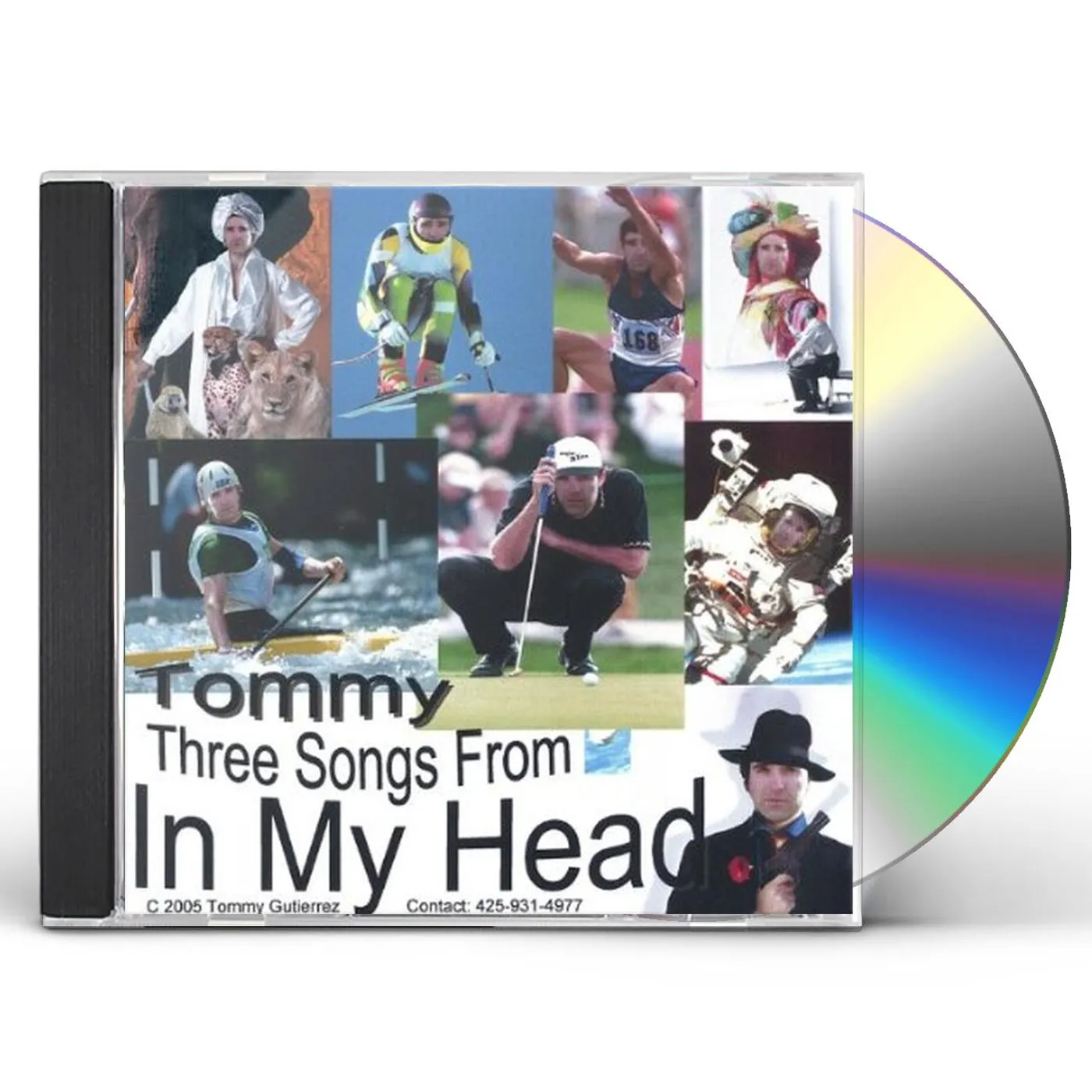 Tommy THREE SONGS FROM IN MY HEAD CD