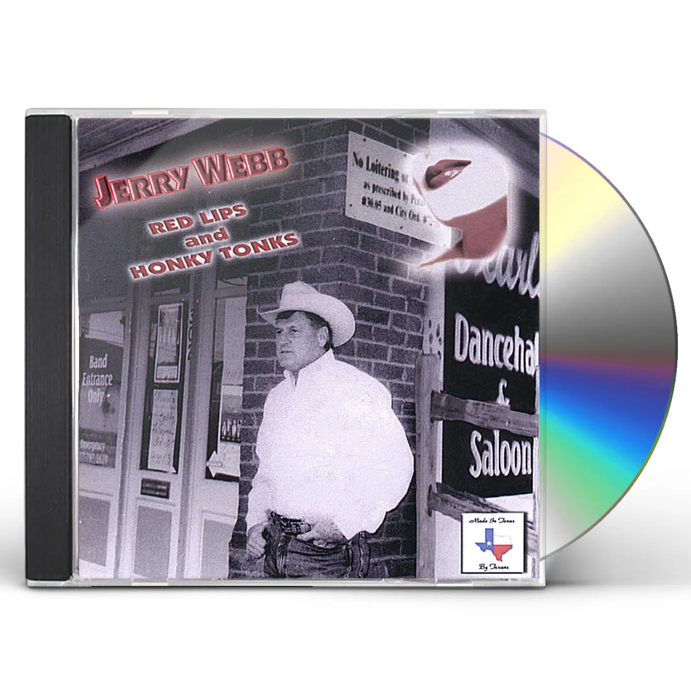 Jerry Webb RED LIPS & HONKYTONKS CD
