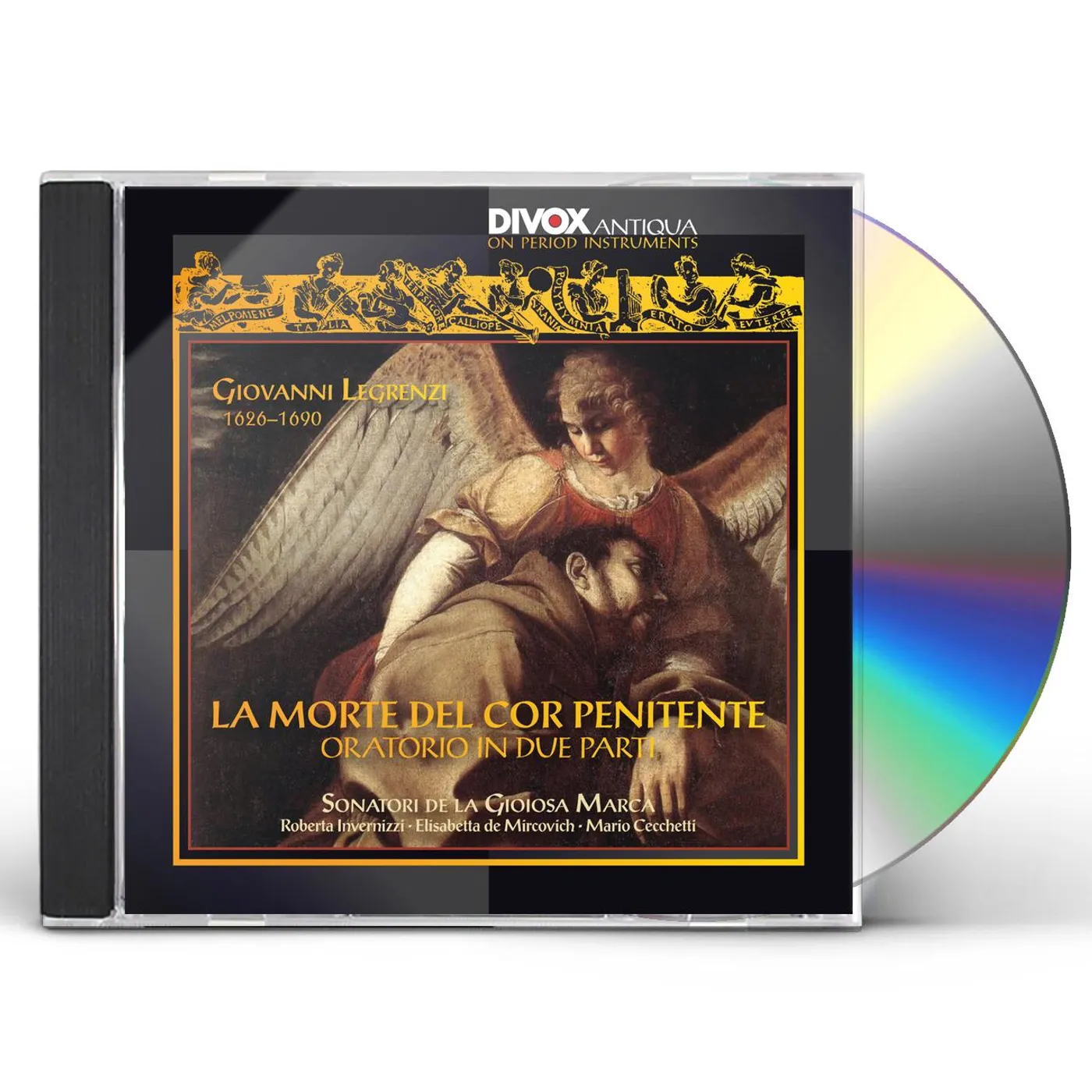 Legrenzi MORTE DEL COR PENITENTE CD