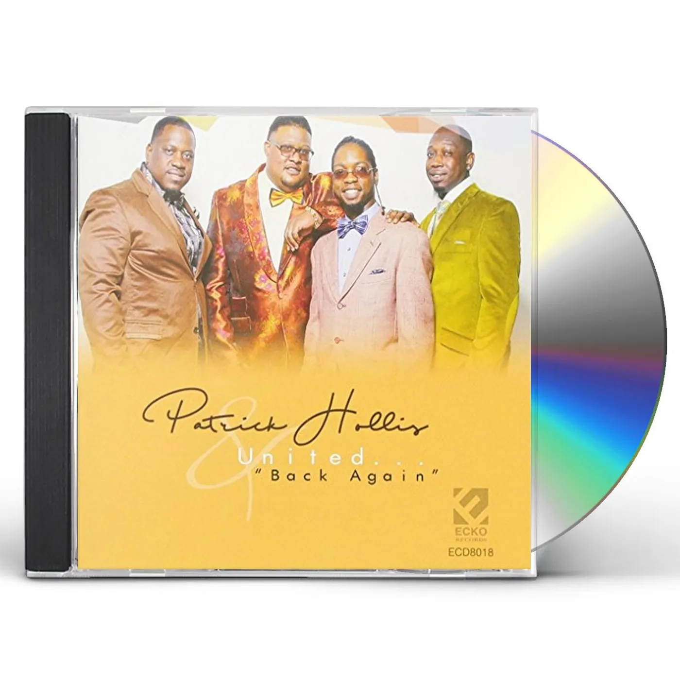 Patrick Hollis & United BACK AGAIN CD