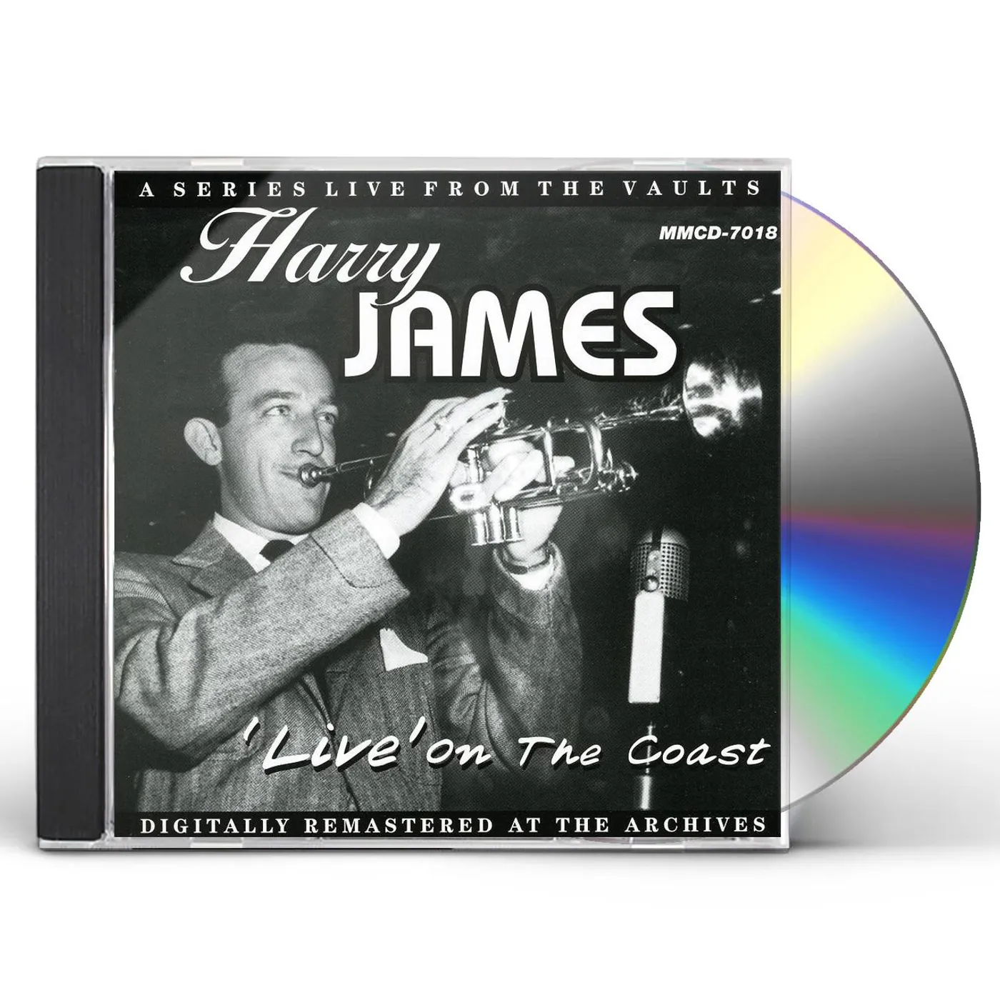 Harry James LIVE ON THE COAST CD