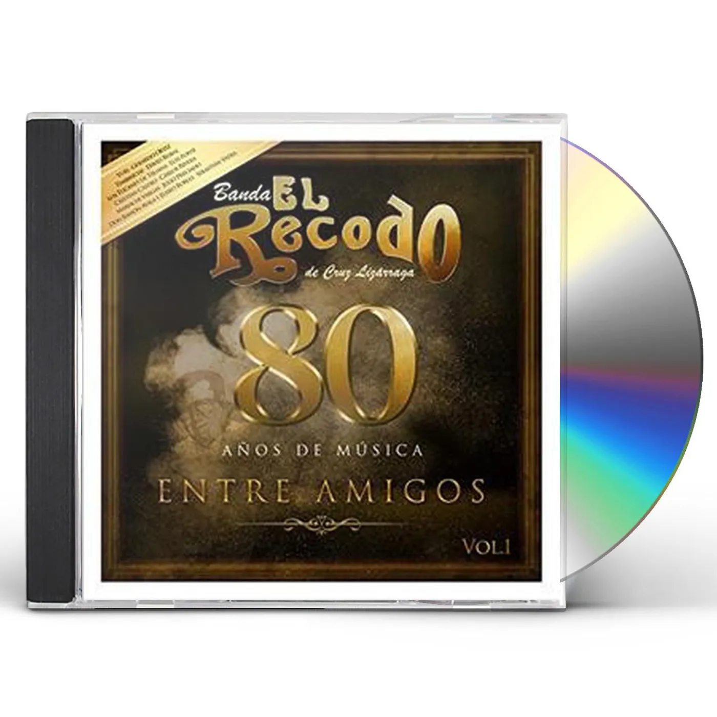 Banda Sinaloense El Recodo De Cruz Lizarraga 80 ANOS DE MUSICA ENTRE AMIGOS CD