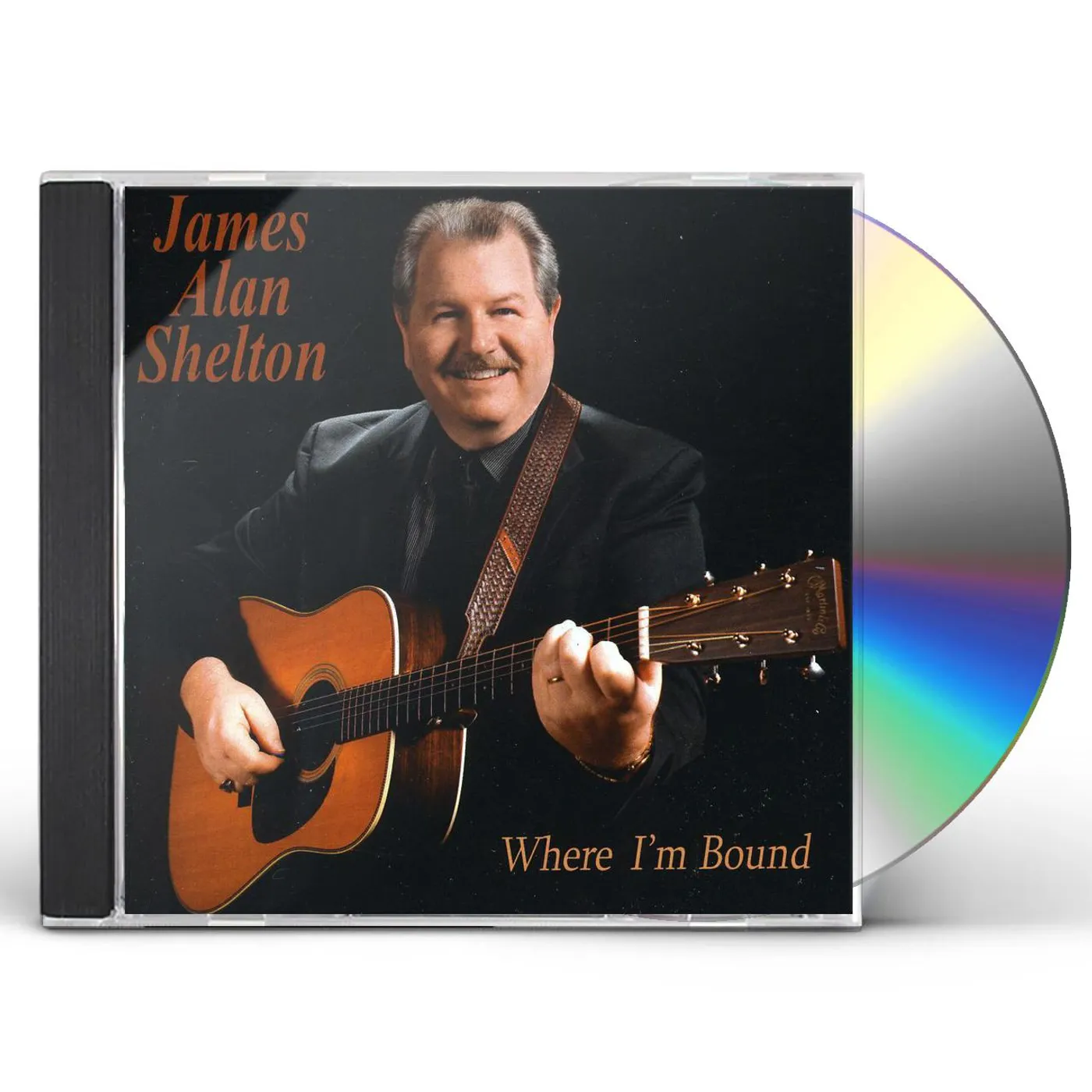 James Alan Shelton WHERE I'M BOUND CD