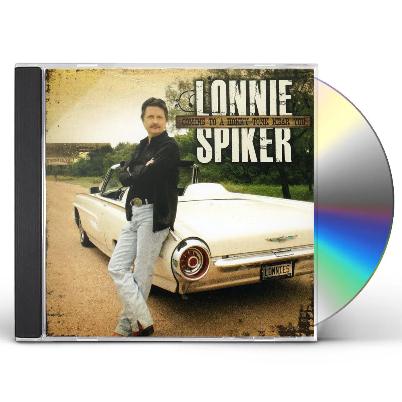 Lonnie Spiker COMING TO A HONKY TONK NEAR YOU CD