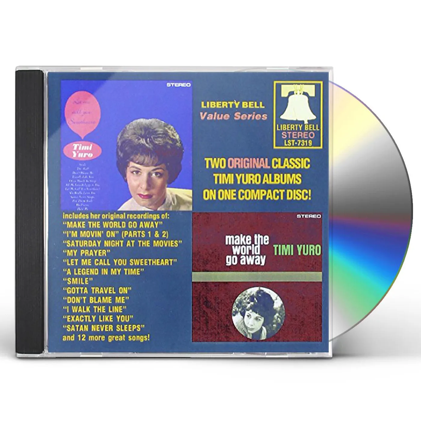 Timi Yuro LET ME CALL YOU SWEETHEART / MAKE THE WORLD GO CD