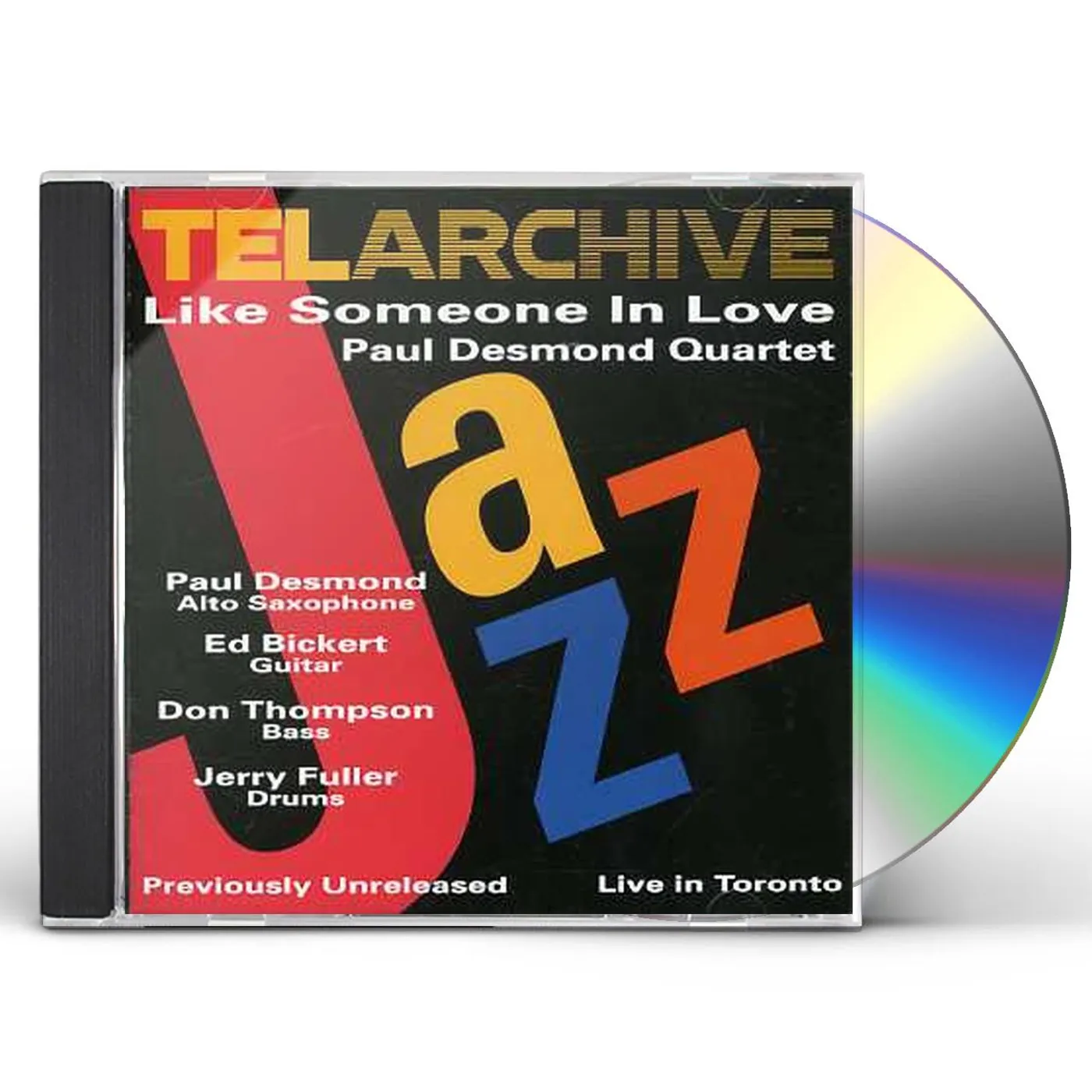 Paul Desmond LIKE SOMEONE IN LOVE / LIVE IN TORONTO CD