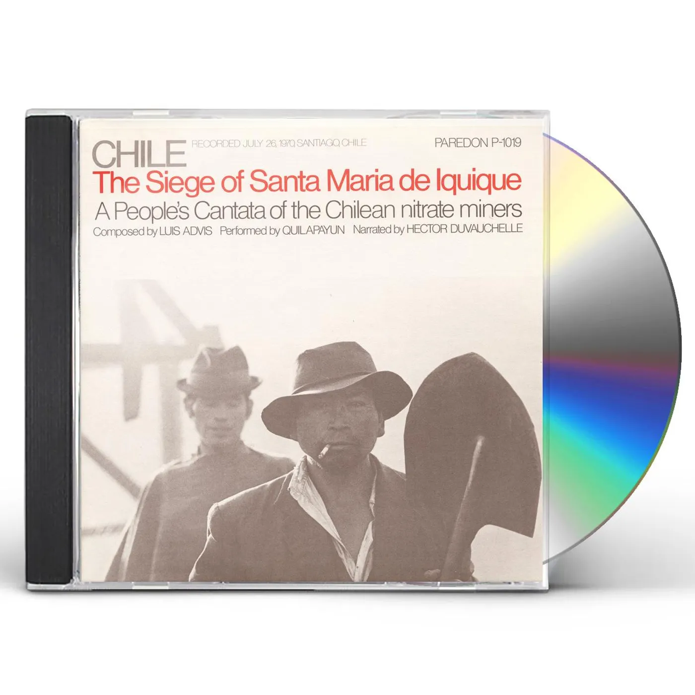 Quilapayún CHILE: SEIGE OF SANTA MARIA DE IQUIQUE CD