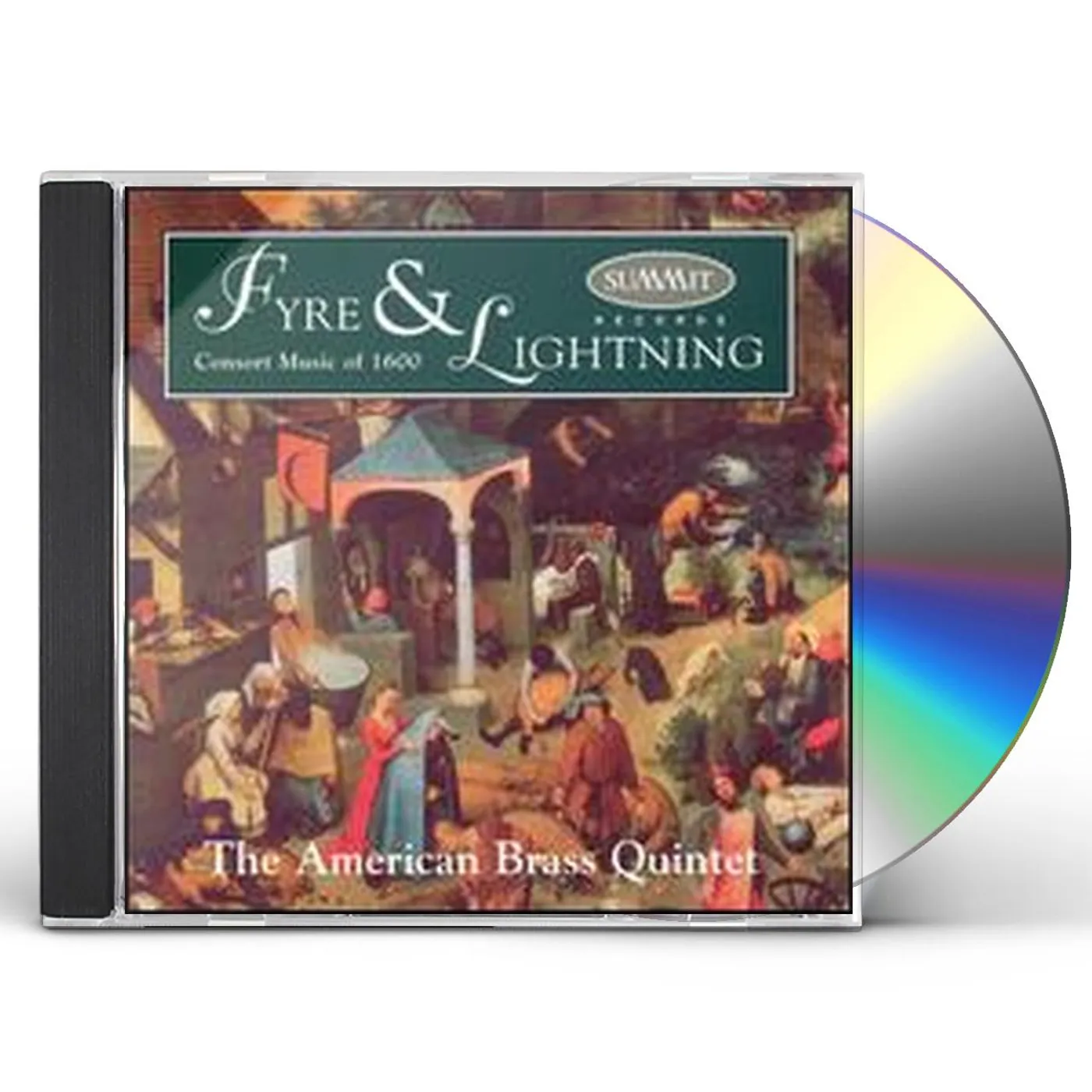 American Brass Quintet FYRE & LIGHTNING: CONSORT MUSIC OF 1600 CD