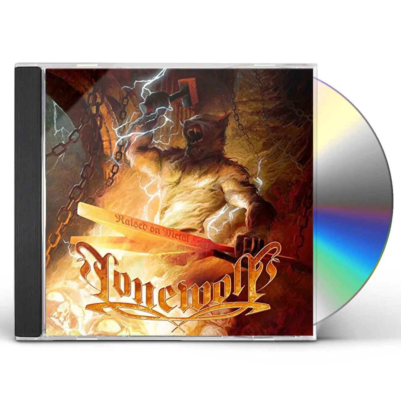 Lonewolf RAISED ON METAL: SPECIAL EDITION CD