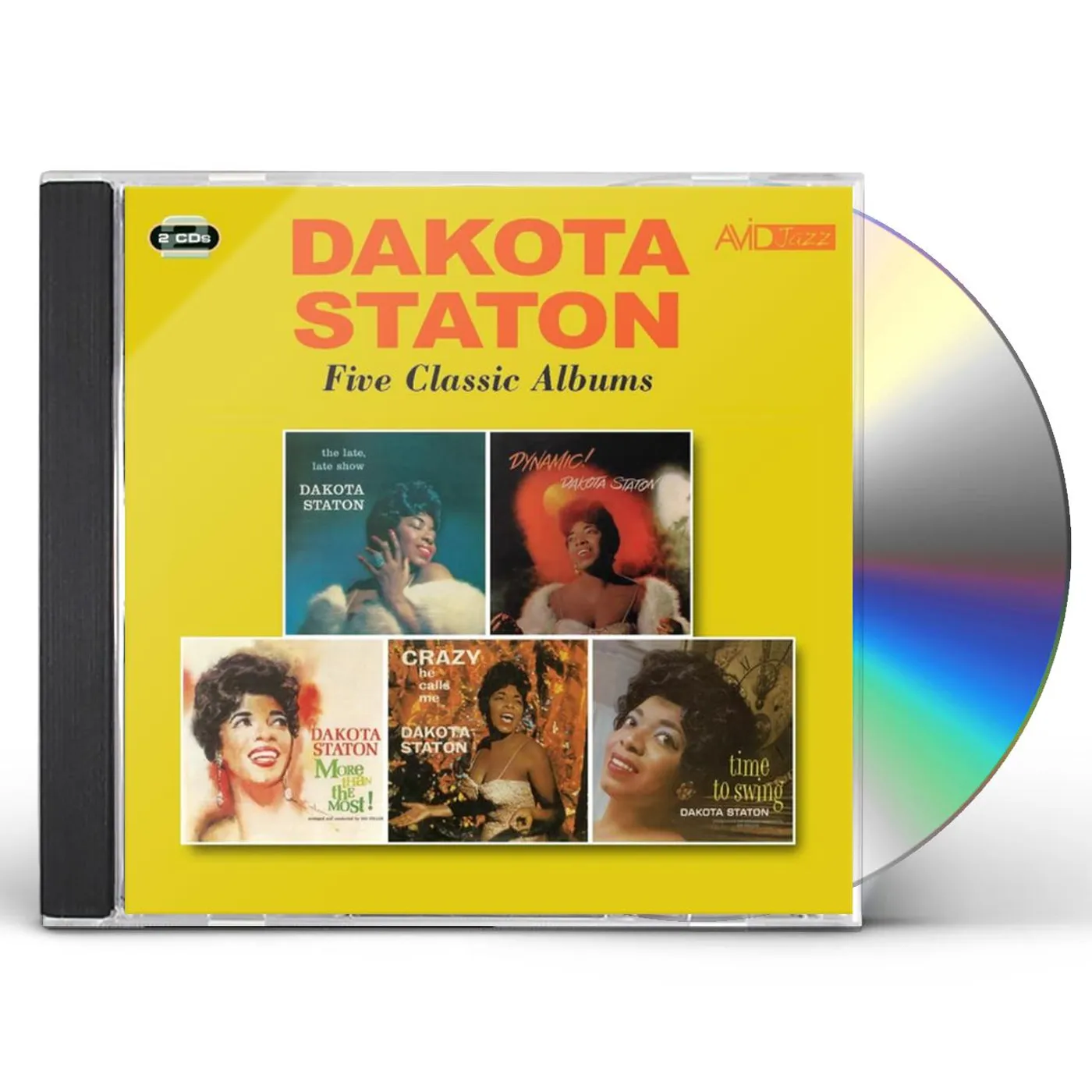 Dakota Staton LATE LATE SHOW / DYNAMIC / MORE THAN MOST / CRAZY HE CALLS ME / TIME TO SWING CD