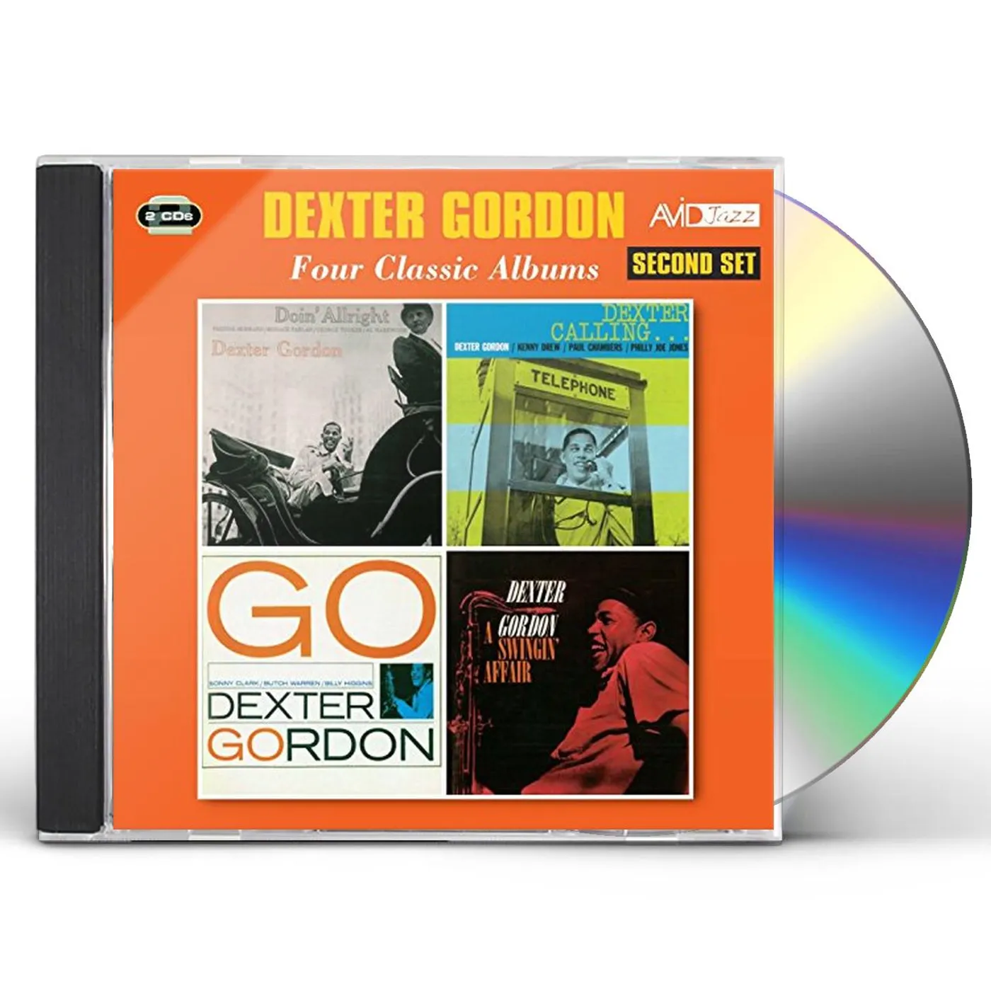 Dexter Gordon DOIN' ALRIGHT / DEXTER CALLING / GO / SWINGING CD