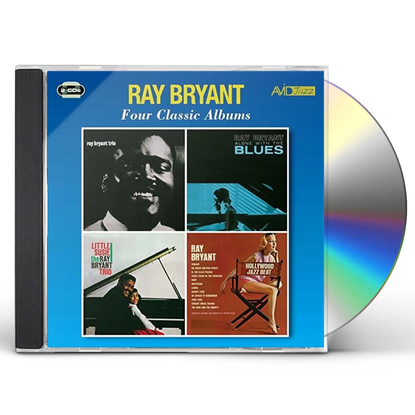 Ray Bryant TRIO 1956 / ALONE WITH THE BLUES / LITTLE SUSIE CD