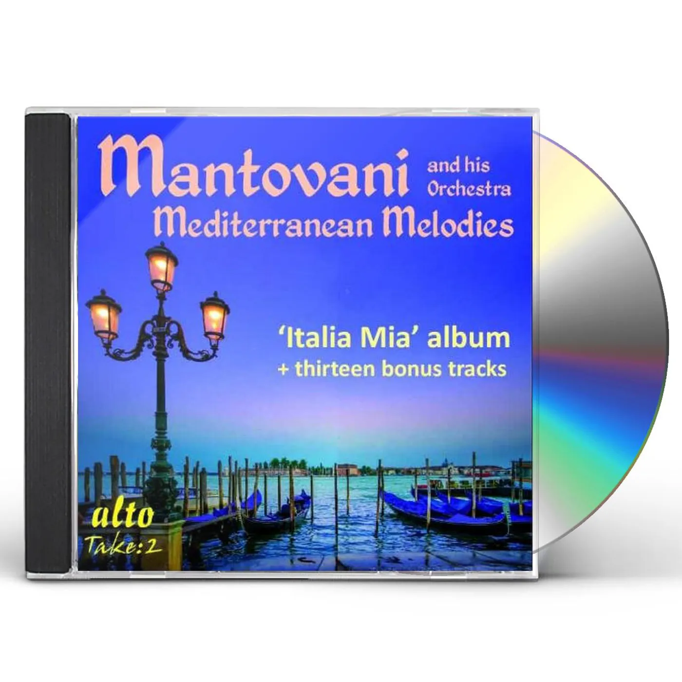 Mantovani MEDITERRANEAN MELODIES CD