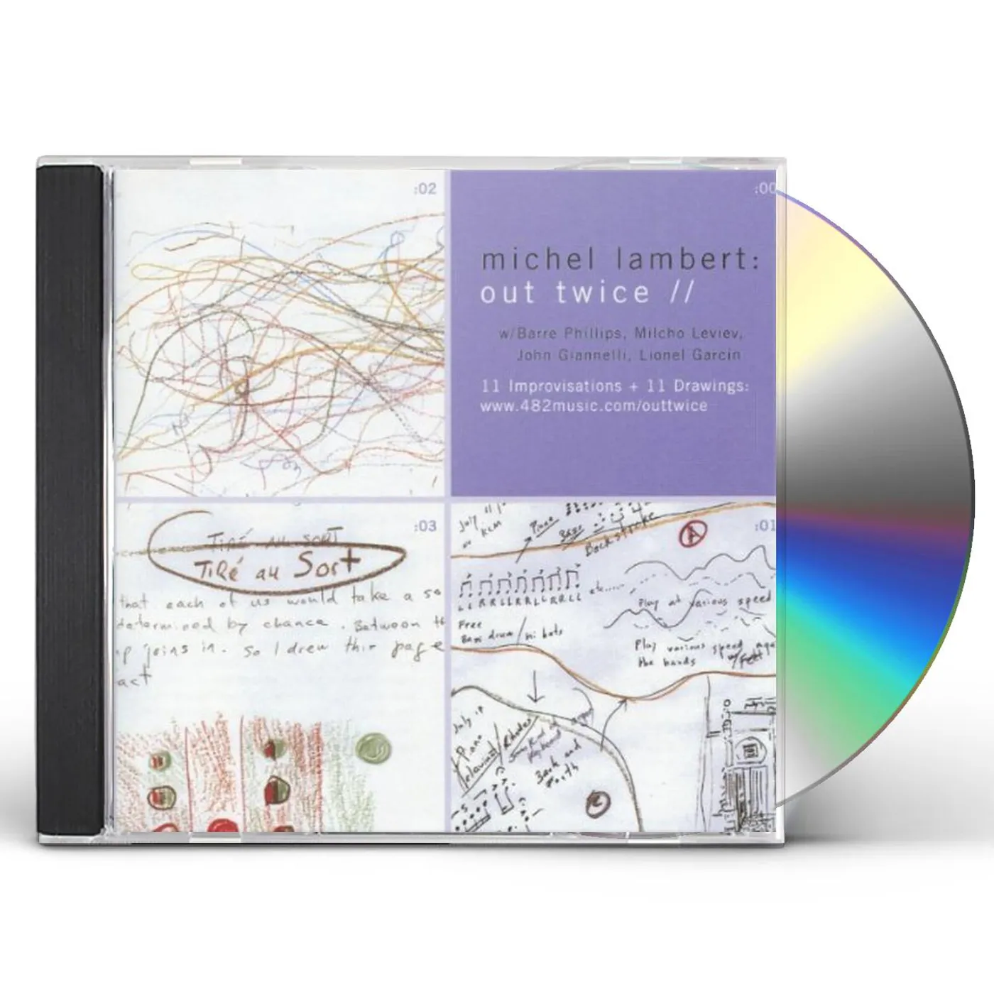 Michel Lambert OUT TWICE CD