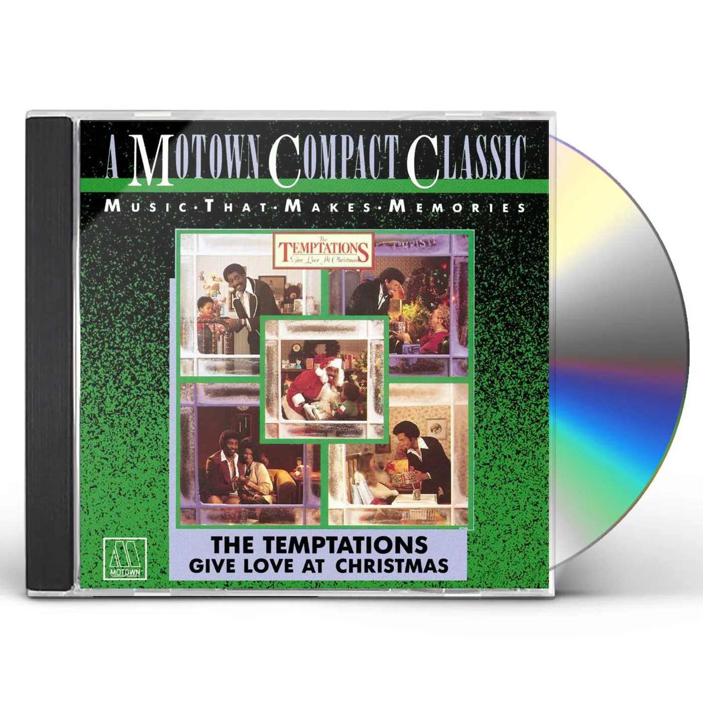 The Temptations GIVE LOVE AT CHRISTMAS CD
