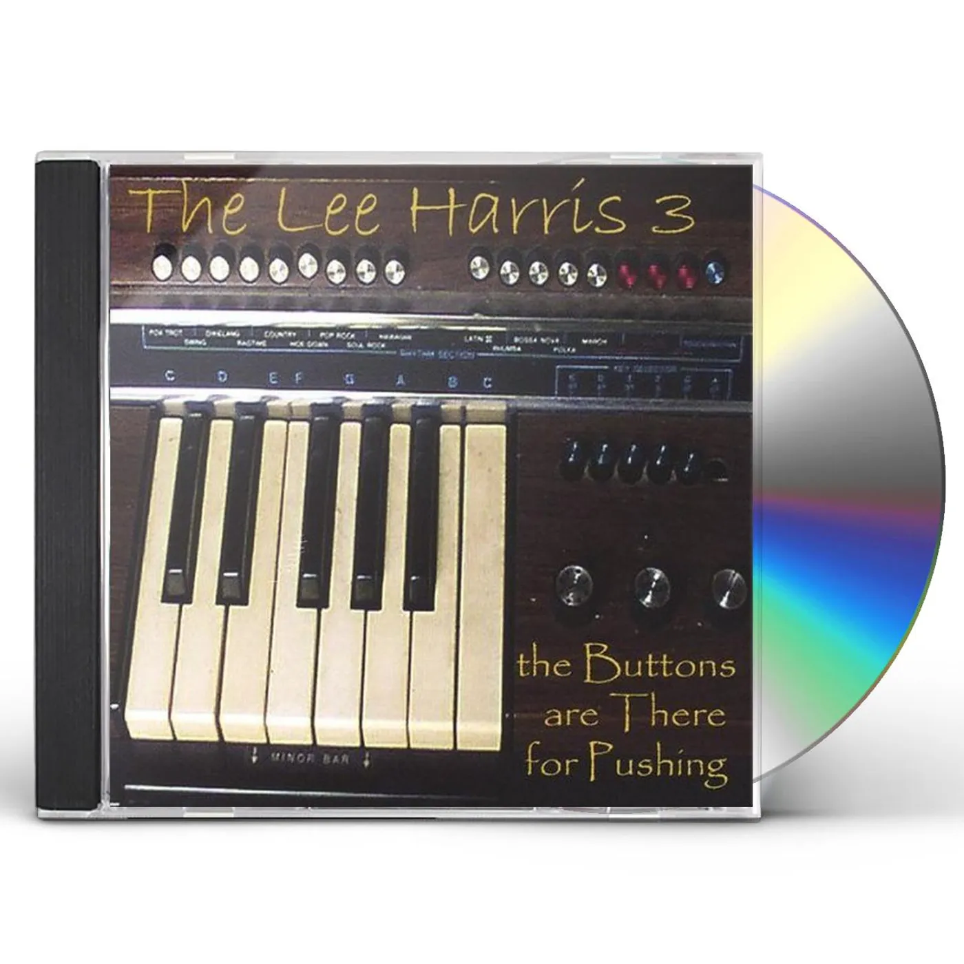 Lee Harris BUTTONS ARE THERE FOR PUSHING CD