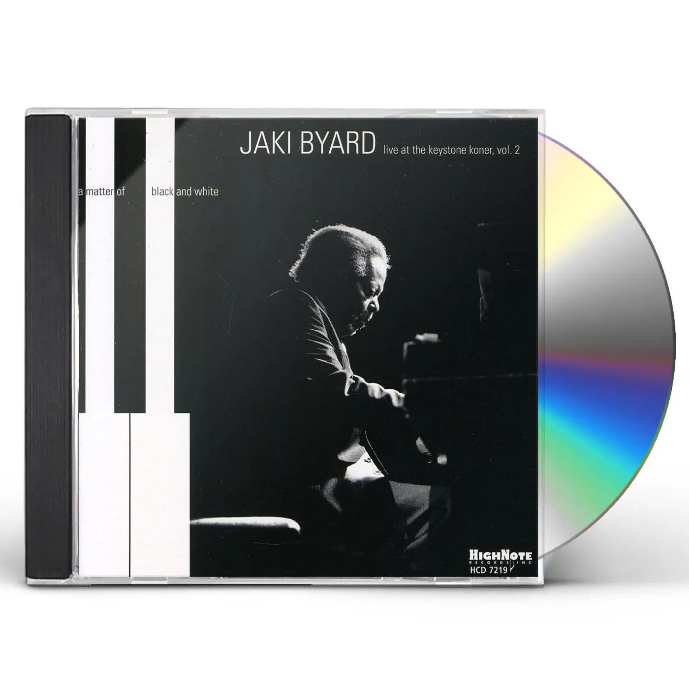 Jaki Byard MATTER OF BLACK & WHITE CD