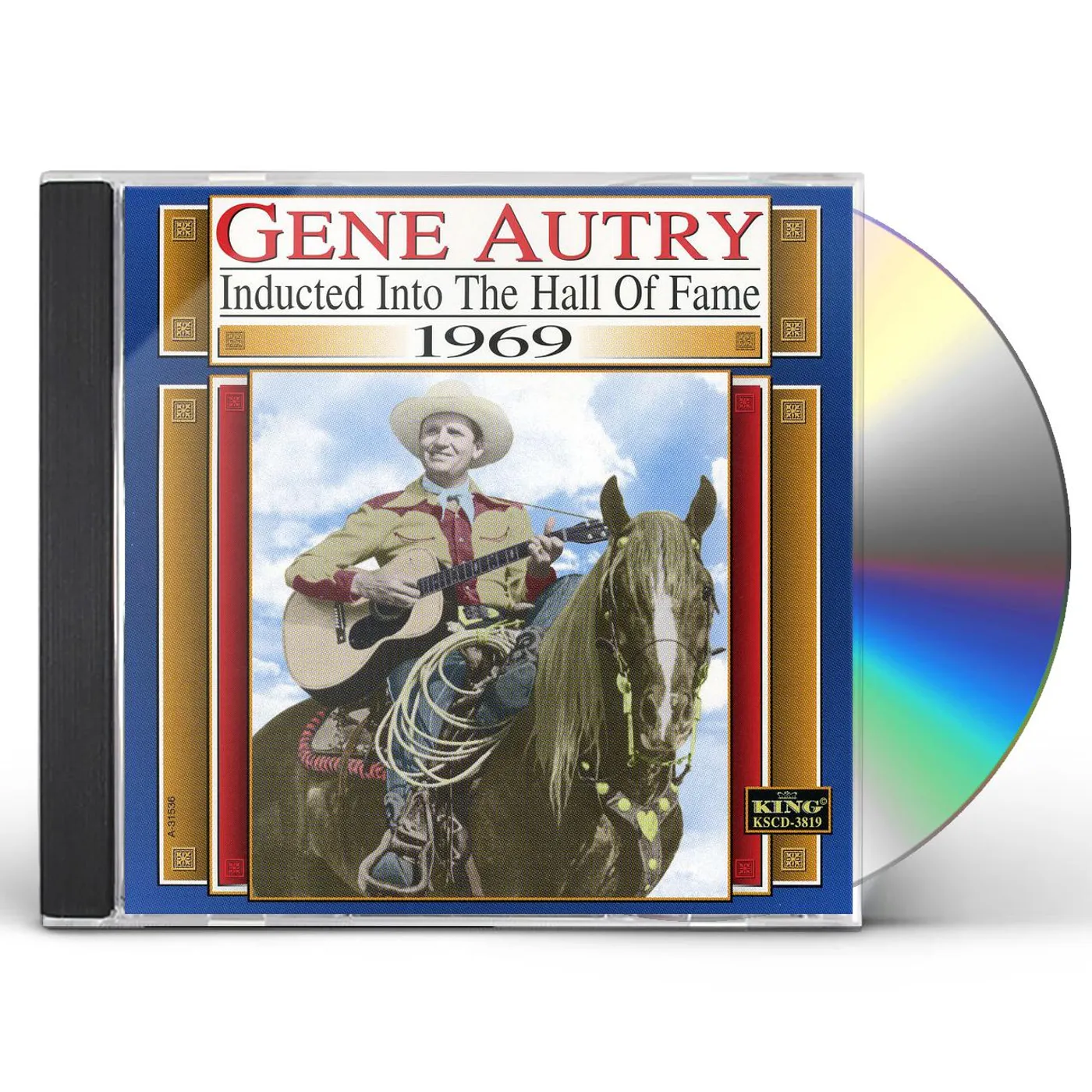 Gene Autry COUNTRY MUSIC HALL OF FAME 1969 CD
