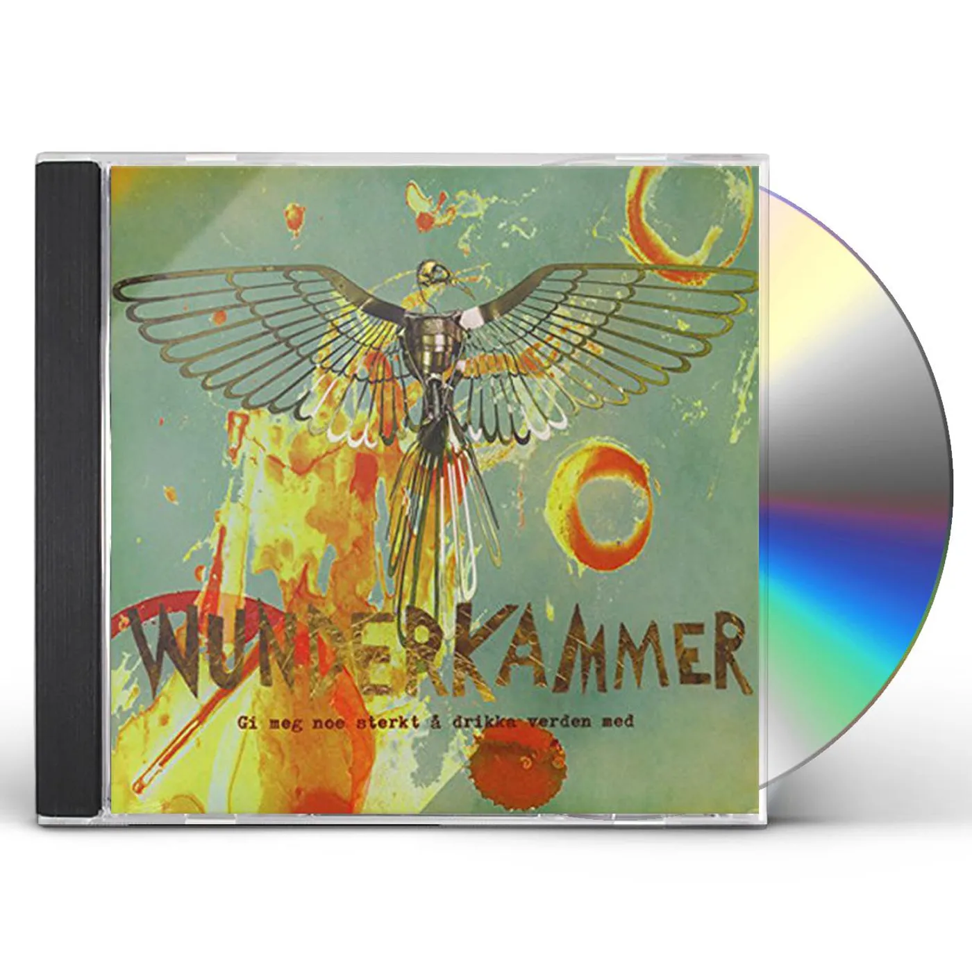Wunderkammer GI MEG NOE STERKT A DRIKKE VERDEN MED CD