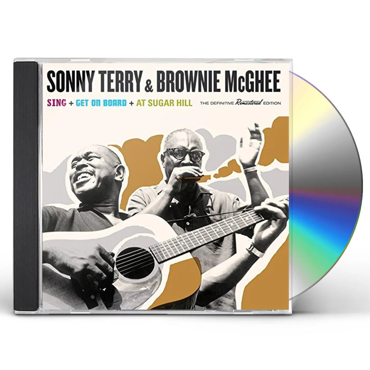 Sonny Terry and Brownie McGhee SING / GET ON BOARD / AT SUGAR HILL CD