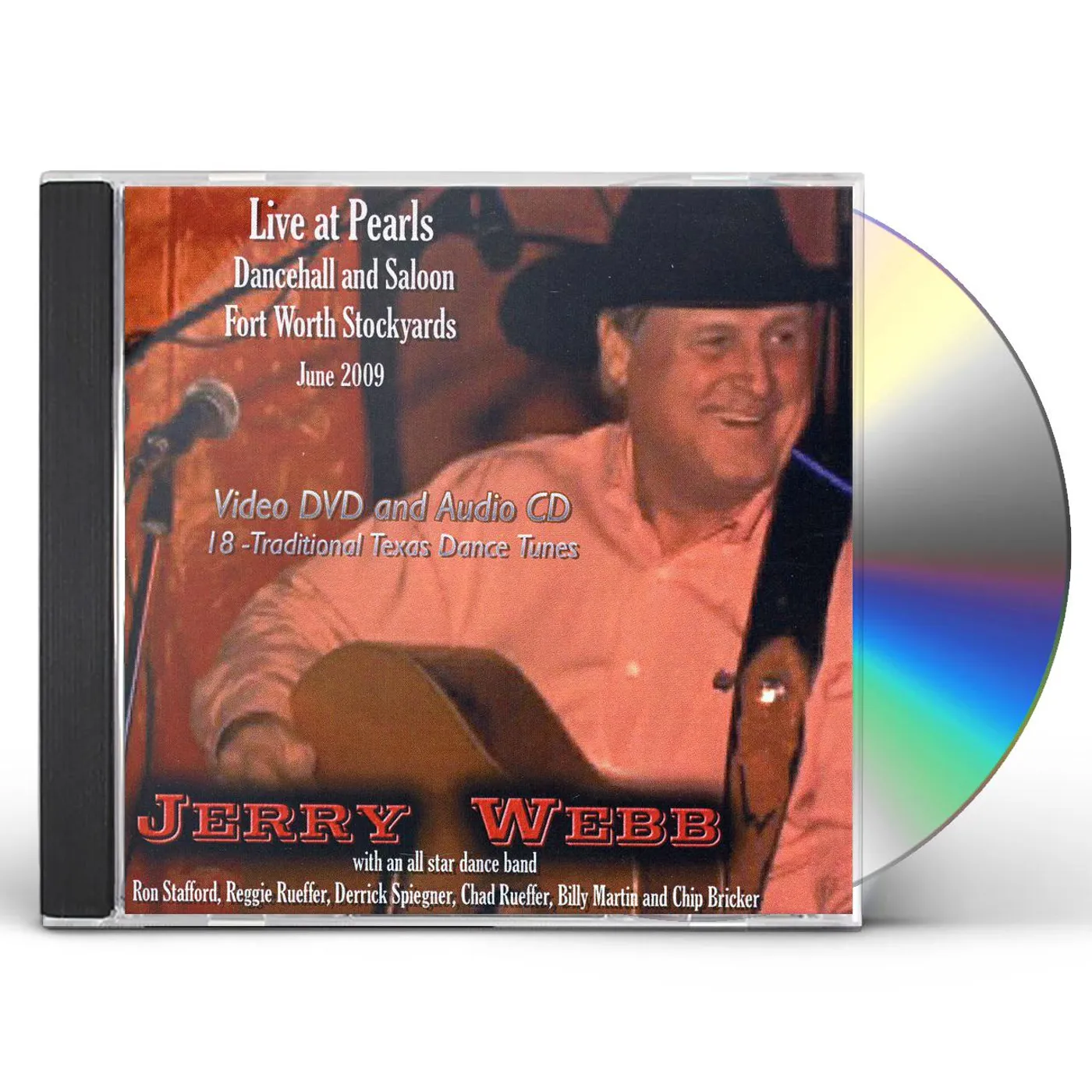 Jerry Webb LIVE AT PEARLS CD