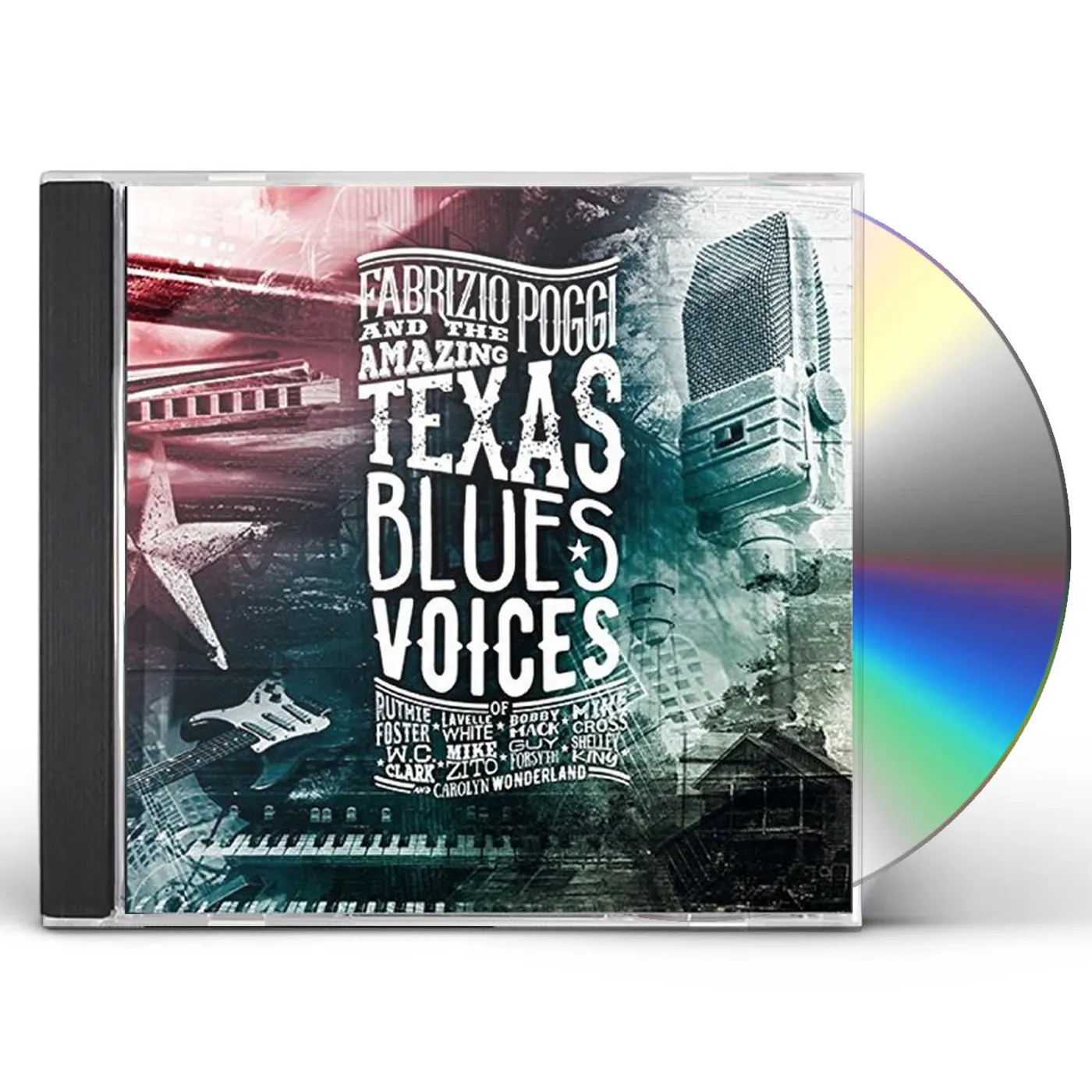 Fabrizio Poggi TEXAS BLUES VOICES CD