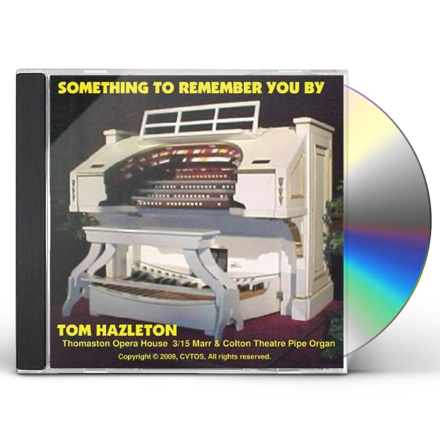 Tom Hazleton SOMETHING TO REMEMBER YOU BY CD