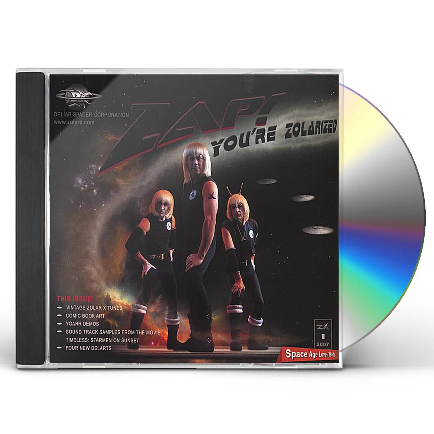 Zolar X ZAP! YOU'RE ZOLARIZED CD