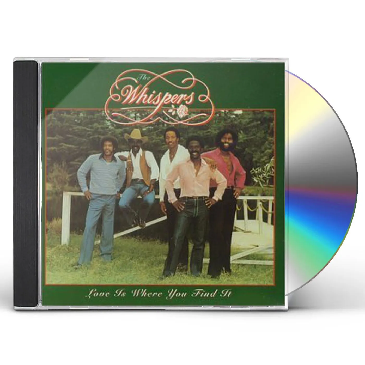 Whispers LOVE IS WHERE YOU FIND IT CD