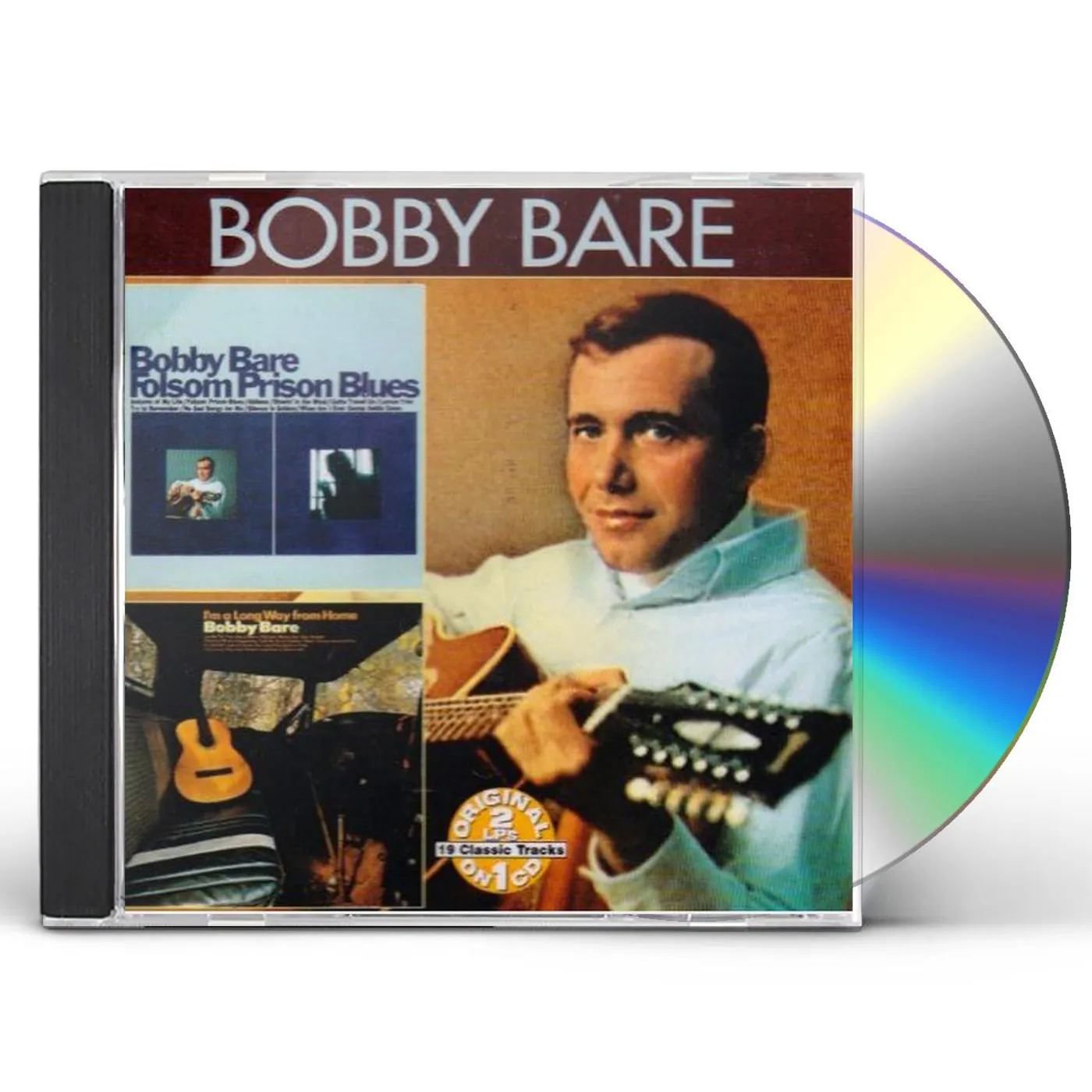Bobby Bare FOLSOM PRISON BLUES: I'M A LONG WAY FROM HOME CD