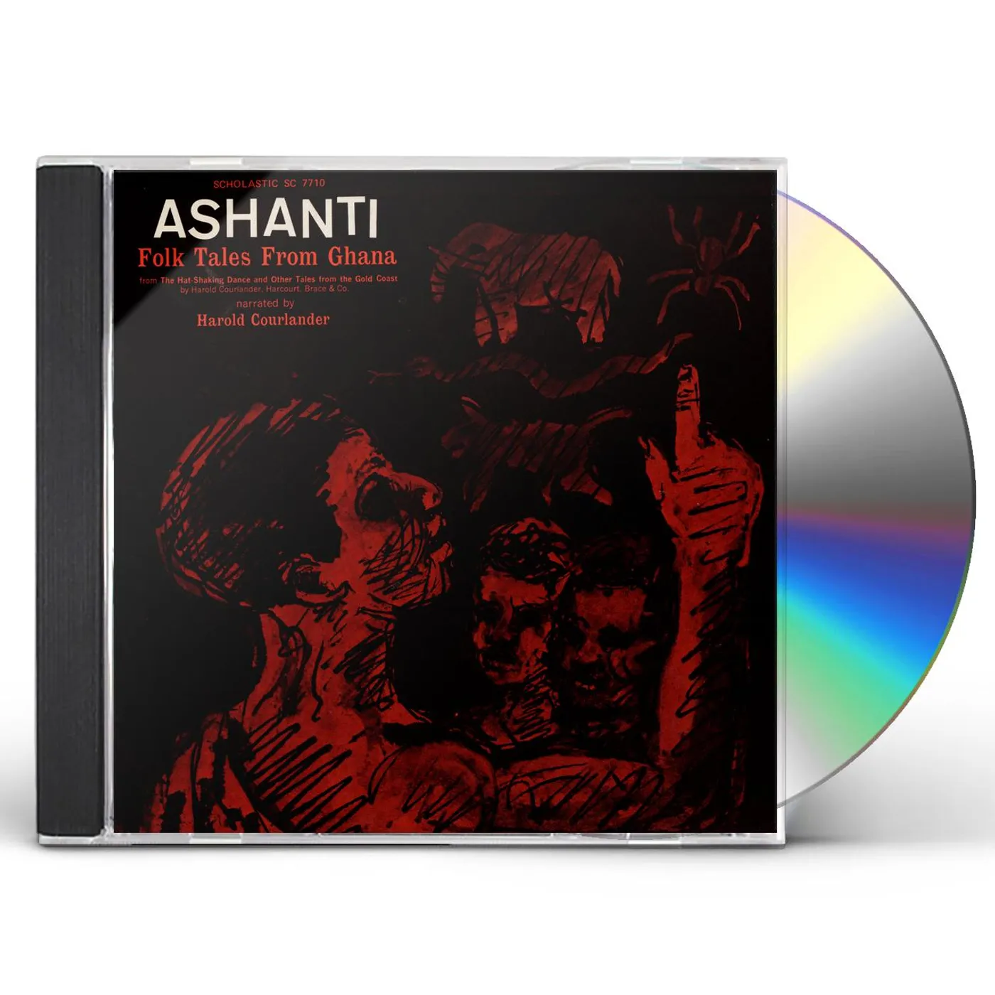 Harold Courlander ASHANTI: FOLK TALES FROM GHANA CD