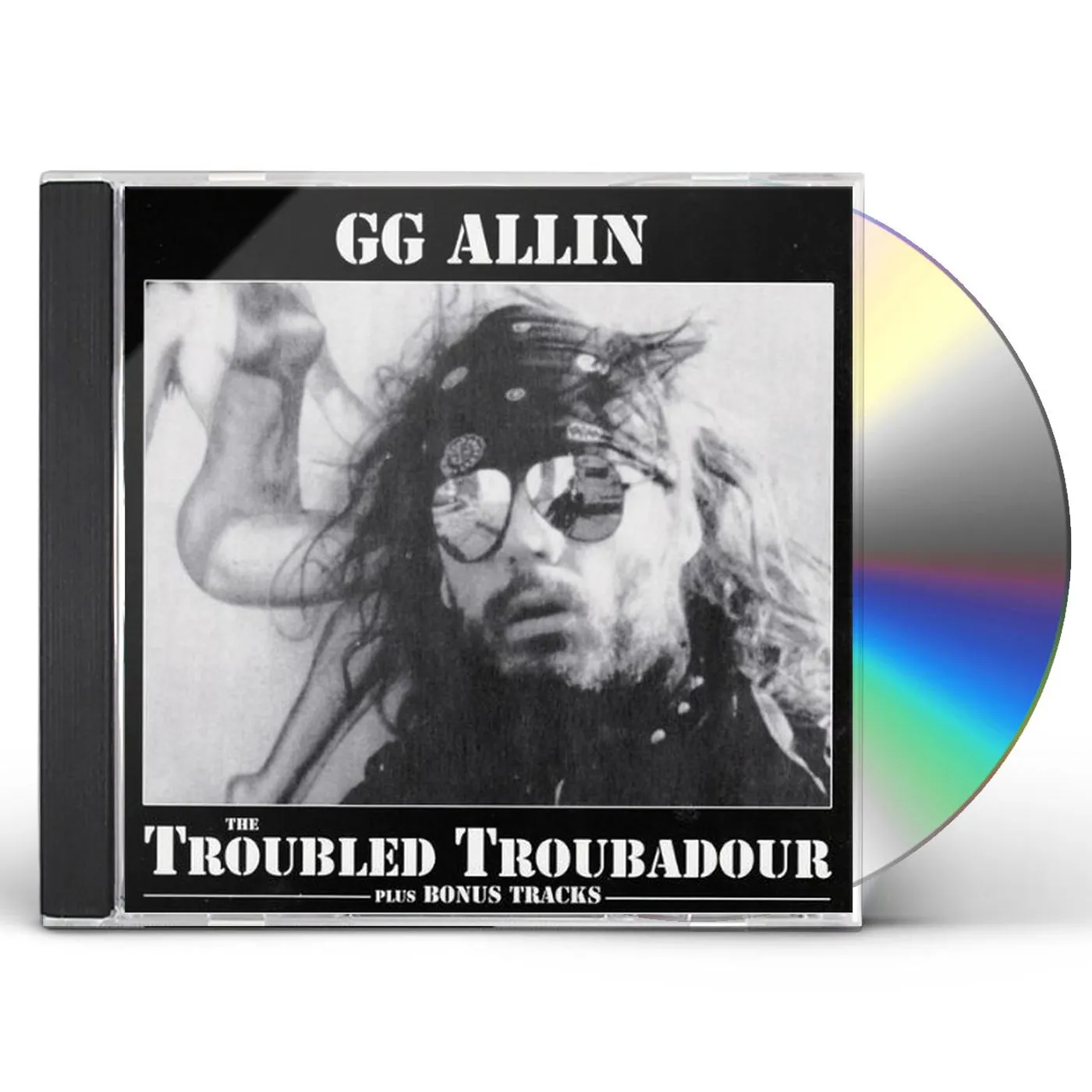 GG Allin TROUBLED TROUBADOUR CD