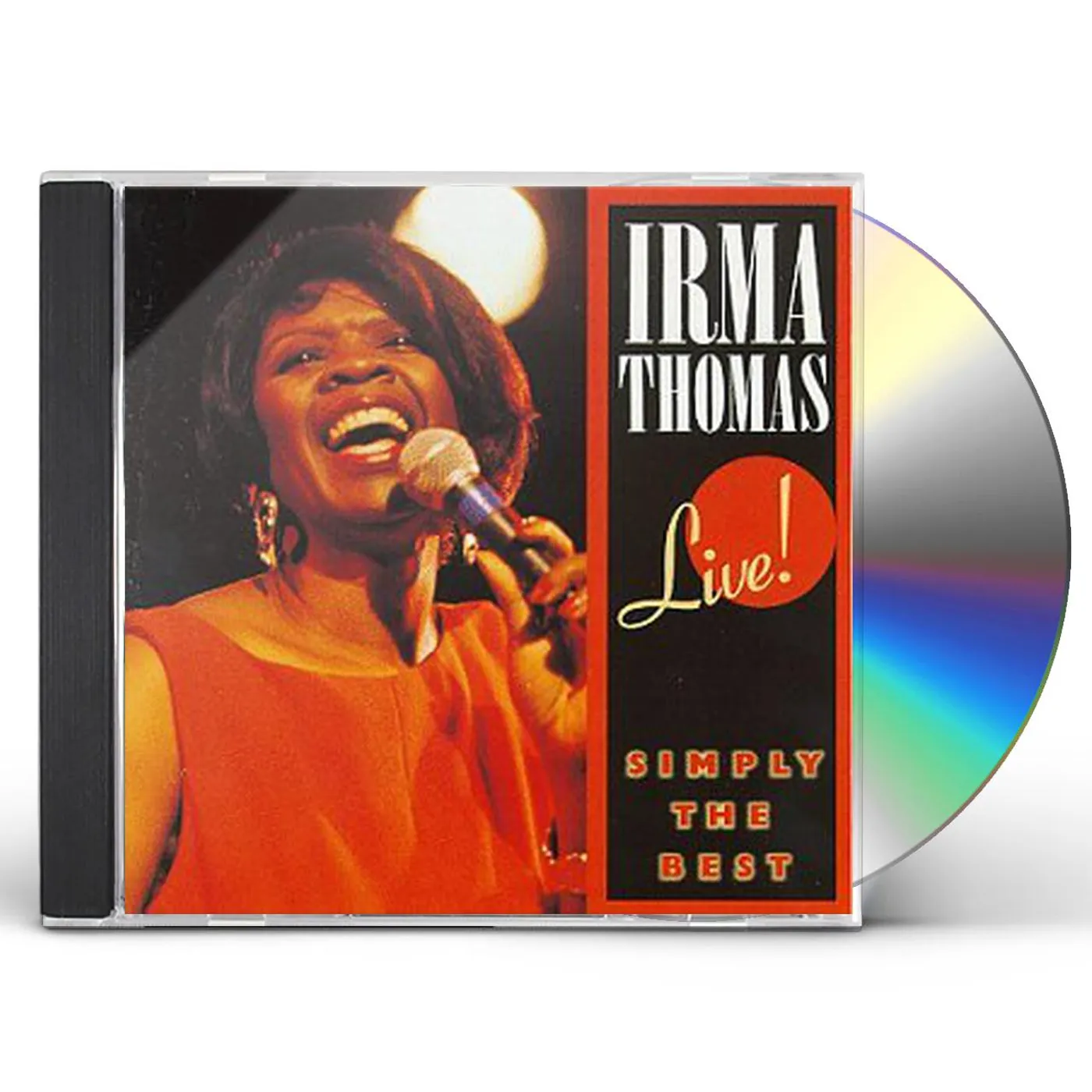 Irma Thomas SIMPLY THE BEST LIVE CD