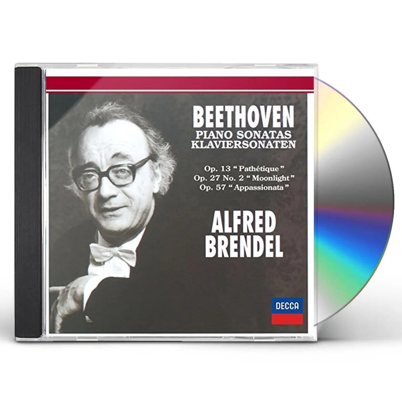 Alfred Brendel  BEETHOVEN: PIANO SONATAS 8 & 14 CD