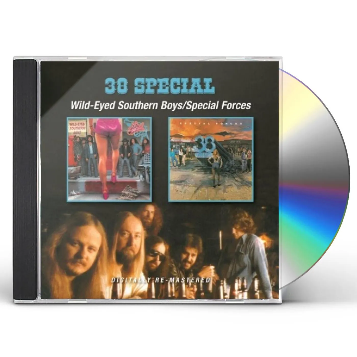 38 Special WILD EYED SOUTHERN BOYS / SPECIAL FORCES (REMASTERED) CD