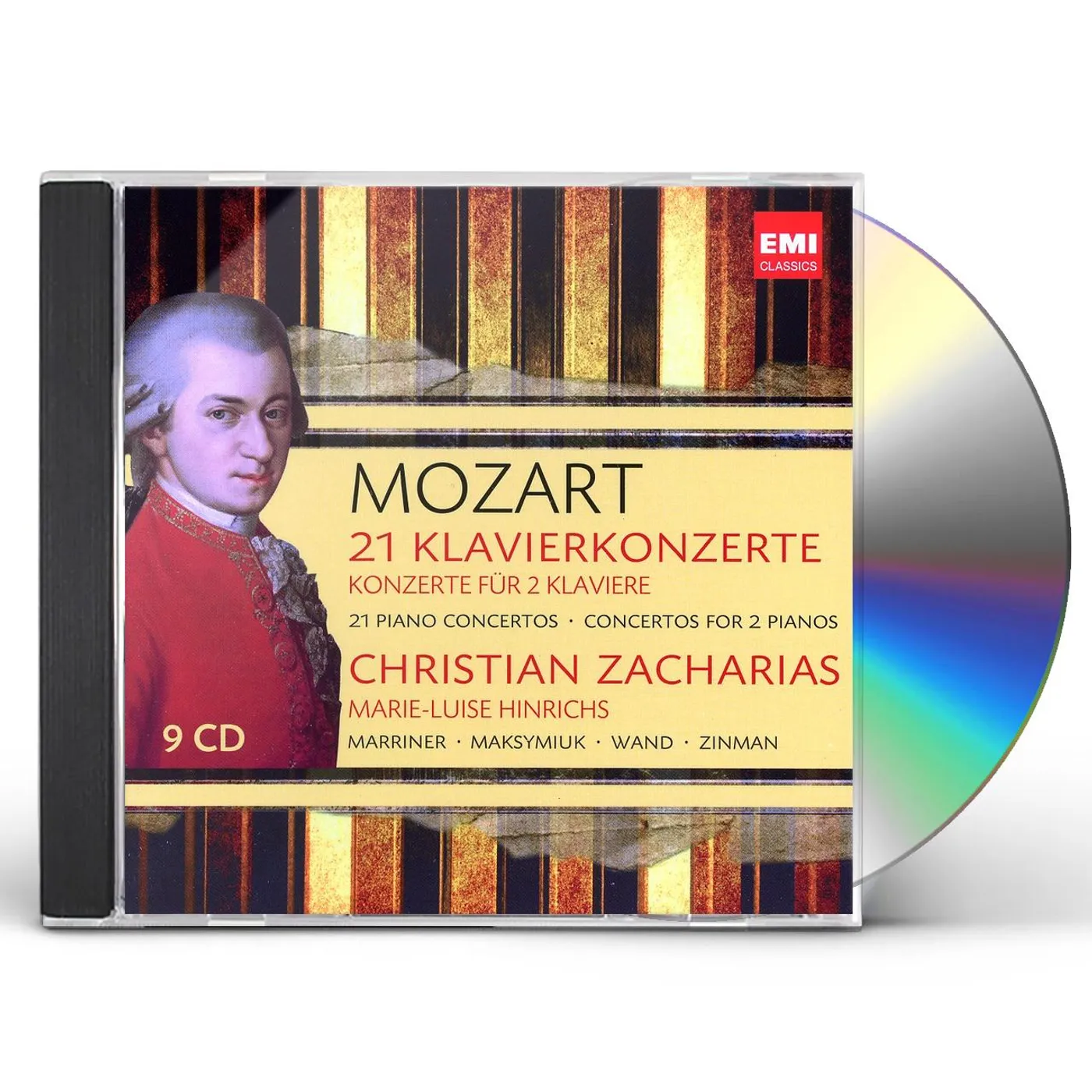 W.A. Mozart 21 CHRISTIAN ZACHARIAS CD