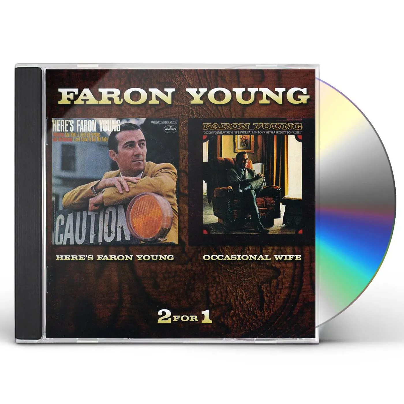 HERE'S FARON YOUNG / OCCASIONAL WIFE CD