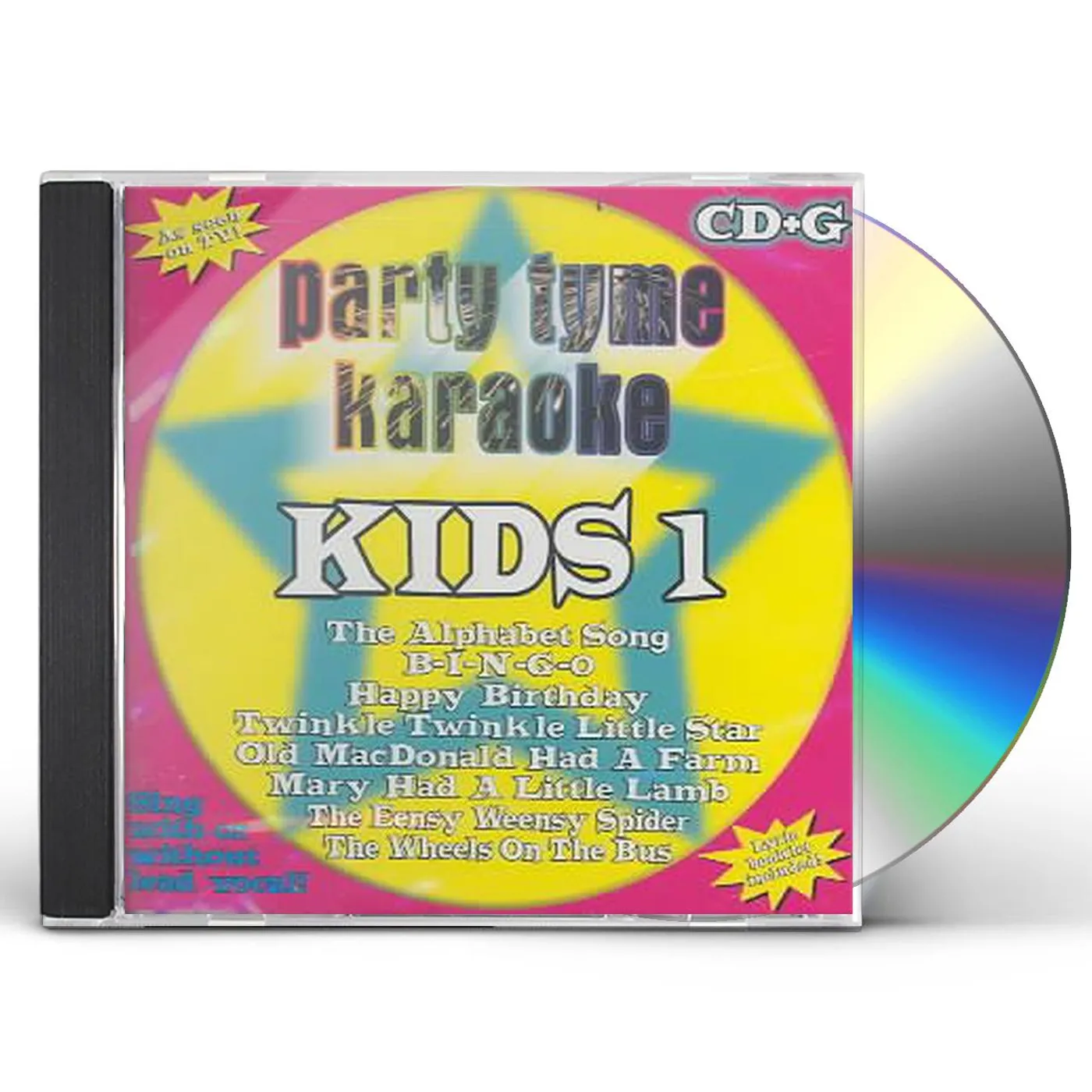 Party Tyme Karaoke - Kids 1 (8+8-song CD+G) CD