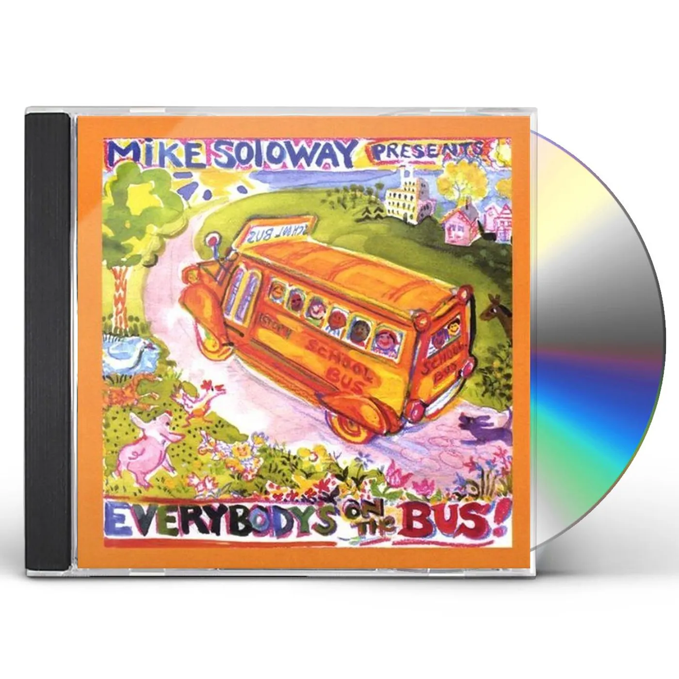 Mike Soloway EVERYBODYS ON THE BUS-SCHOOL BUS SONGS CD