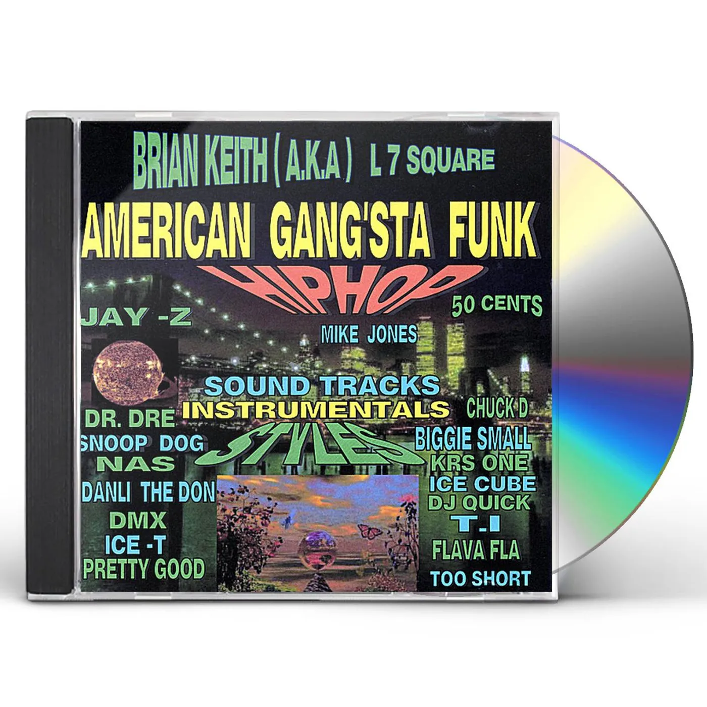 Brian Keith AMERICAN GANG'STA FUNK CD