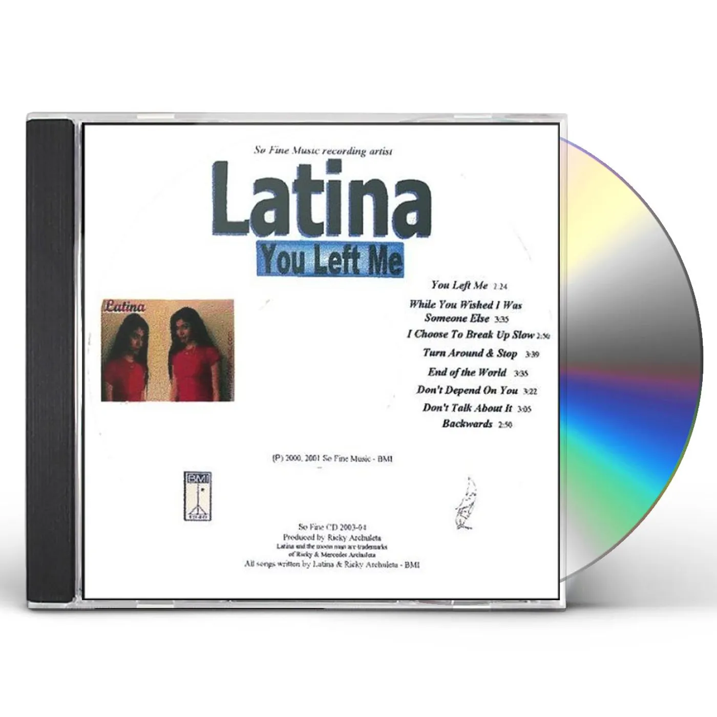 Latina YOU LEFT ME CD