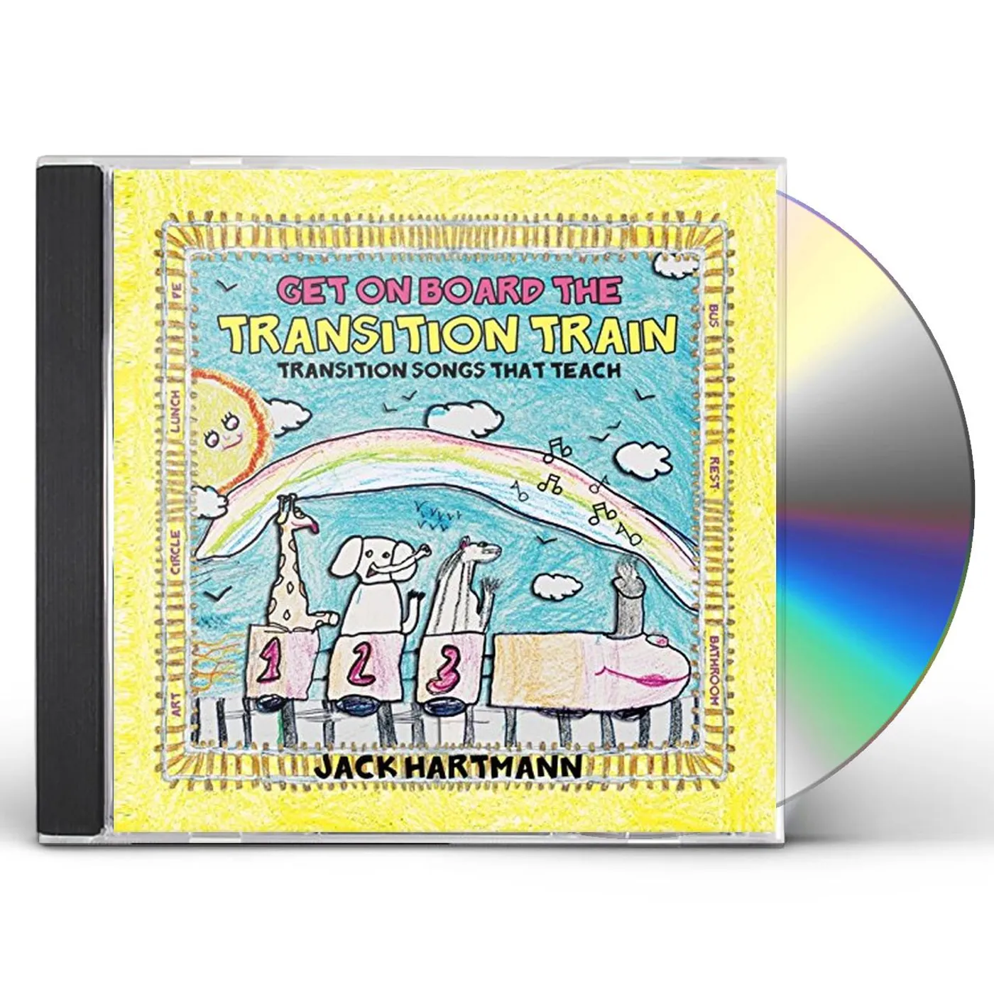 Jack Hartmann GET ON BOARD THE TRANSITION TRAIN CD